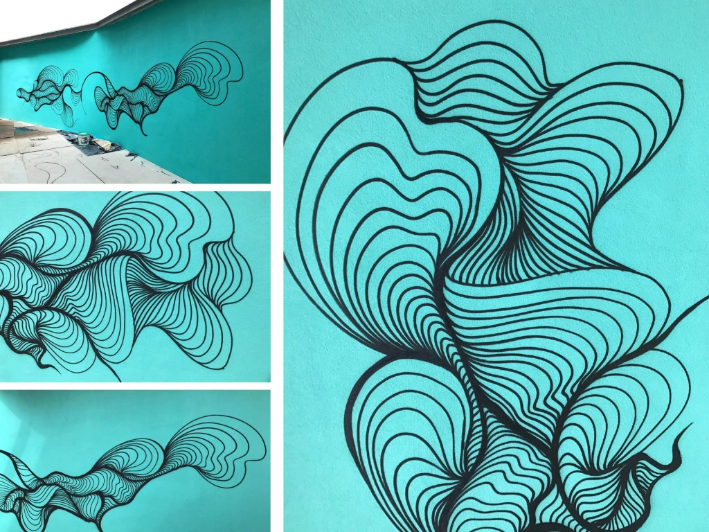 Mural by Joan Tarragó | Hotel REC BCN Mural by Joan Tarragó | Hotel REC BCN