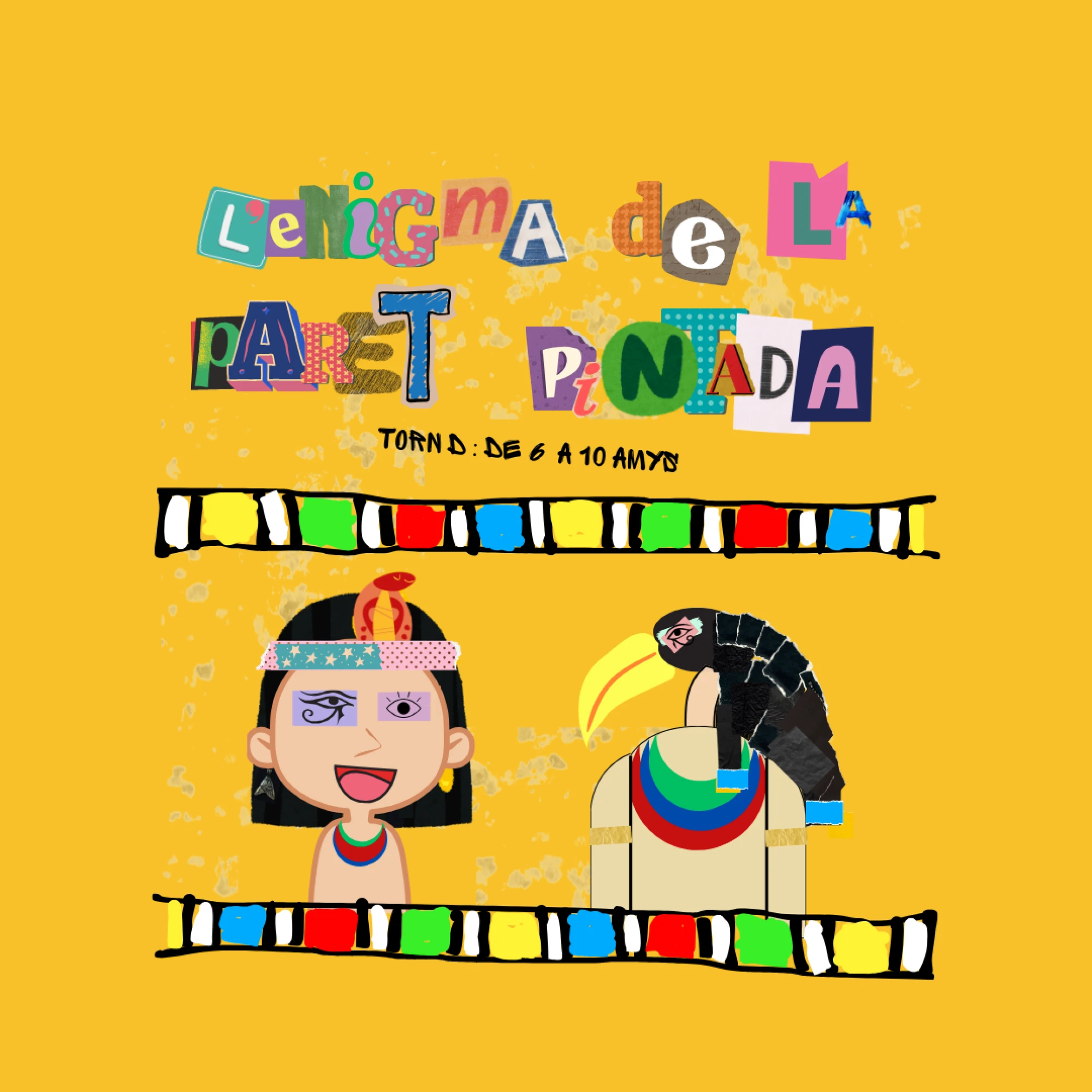 Cartel promocional para los campamentos de verano 2026, con un diseño colorido y llamativo que destaca la temática de verano y actividades al aire libre.