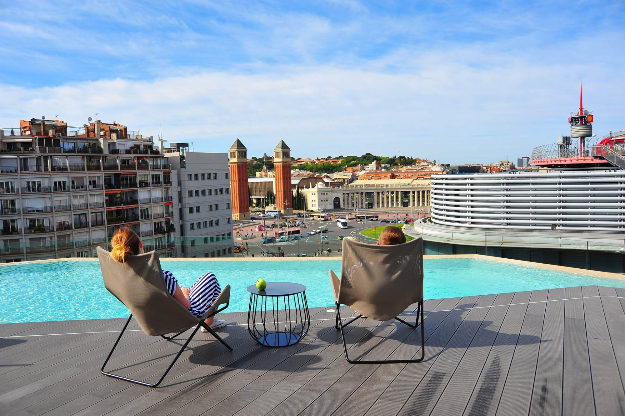 B-Hotel With Pool And Terrace In Plaza España