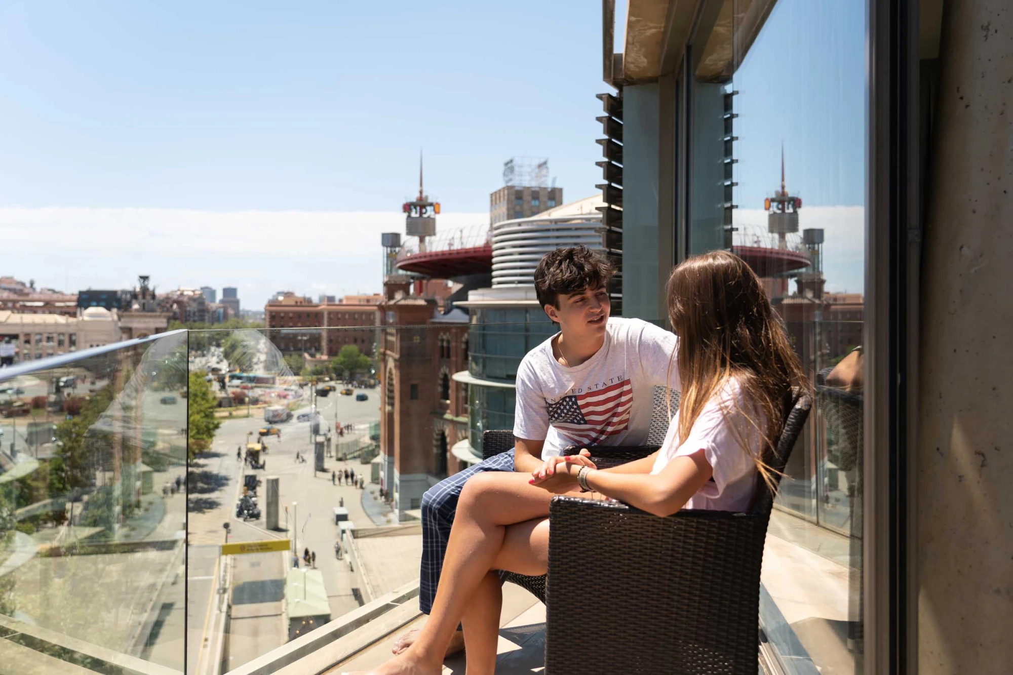 Habitación Deluxe - terraza | B-Hotel BCN