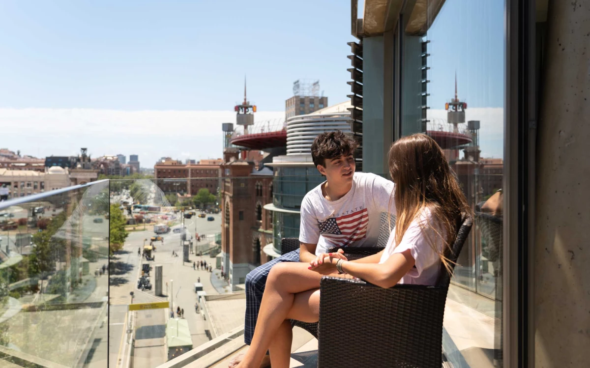 Habitación Deluxe - terraza | B-Hotel BCN Habitación Deluxe - terraza | B-Hotel BCN