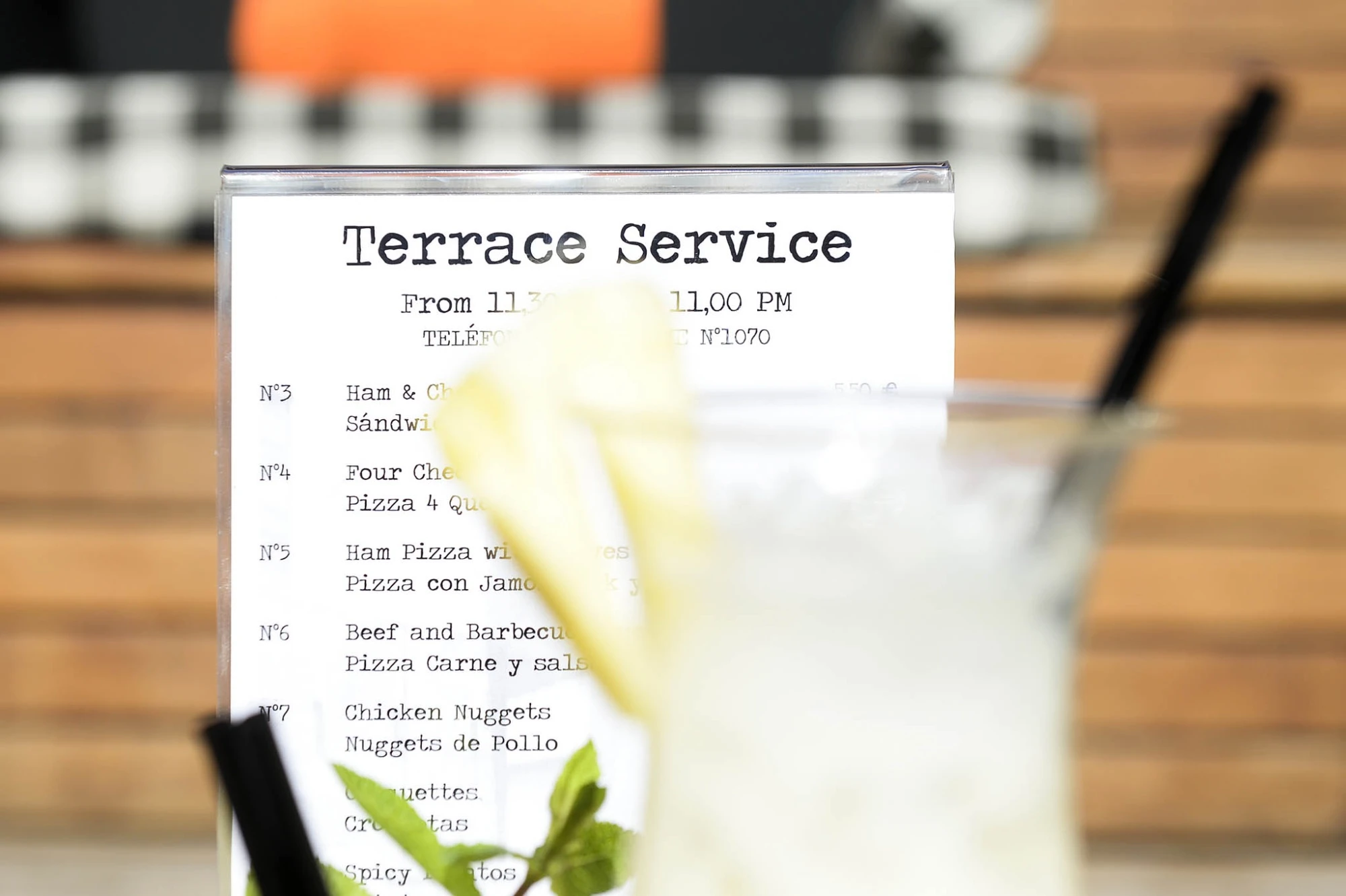 Servicio Terraza | Hotel Europark