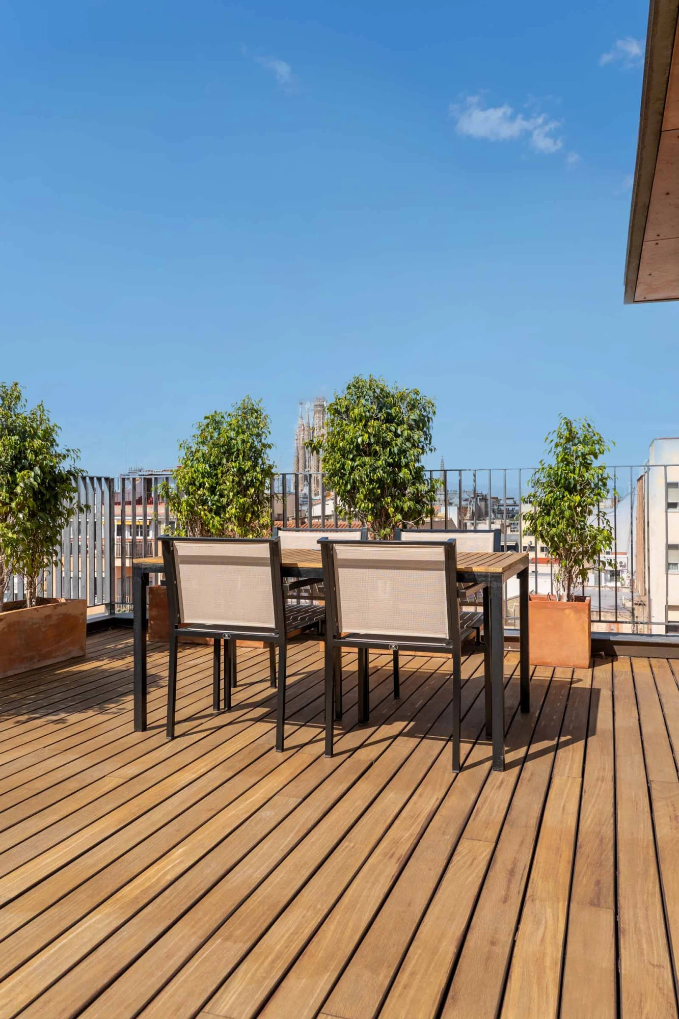 Terraza - Penthouse Sagrada Família | Hotel Europark
