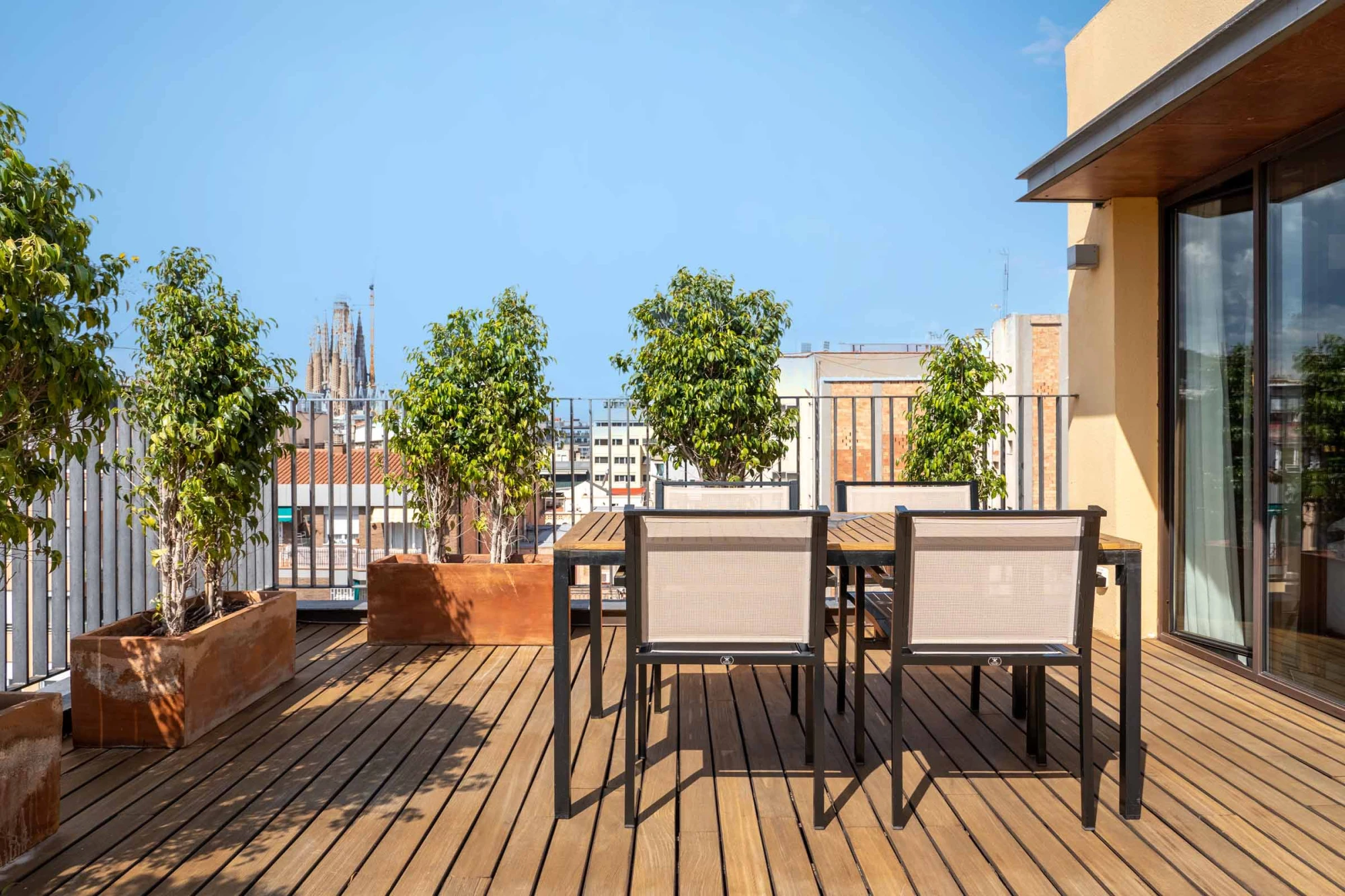 Terraza - Penthouse Sagrada Família | Hotel Europark