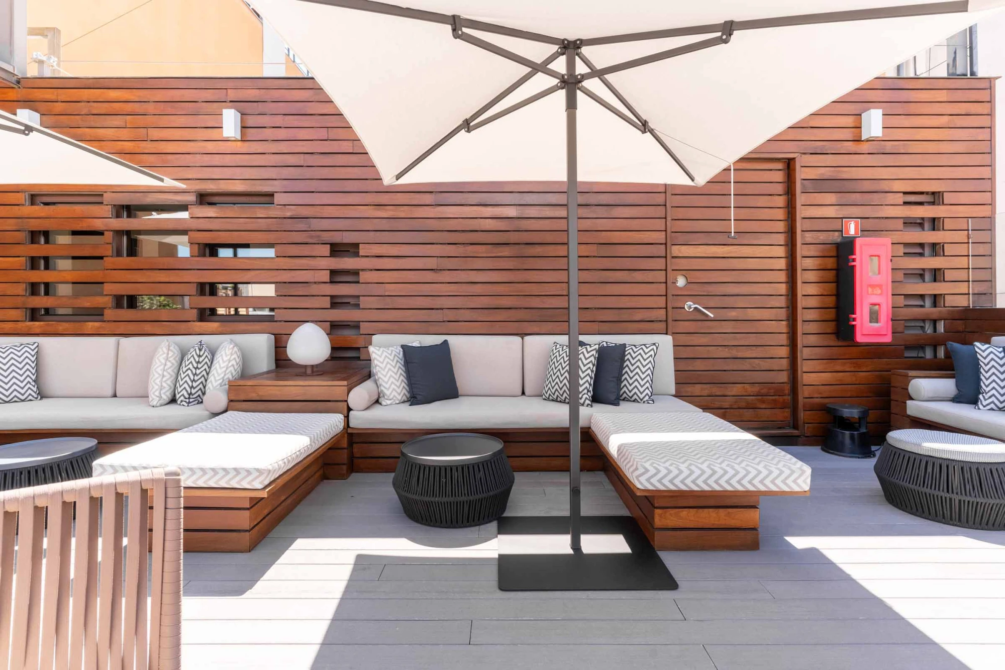 Terraza - Hotel Europark Barcelona