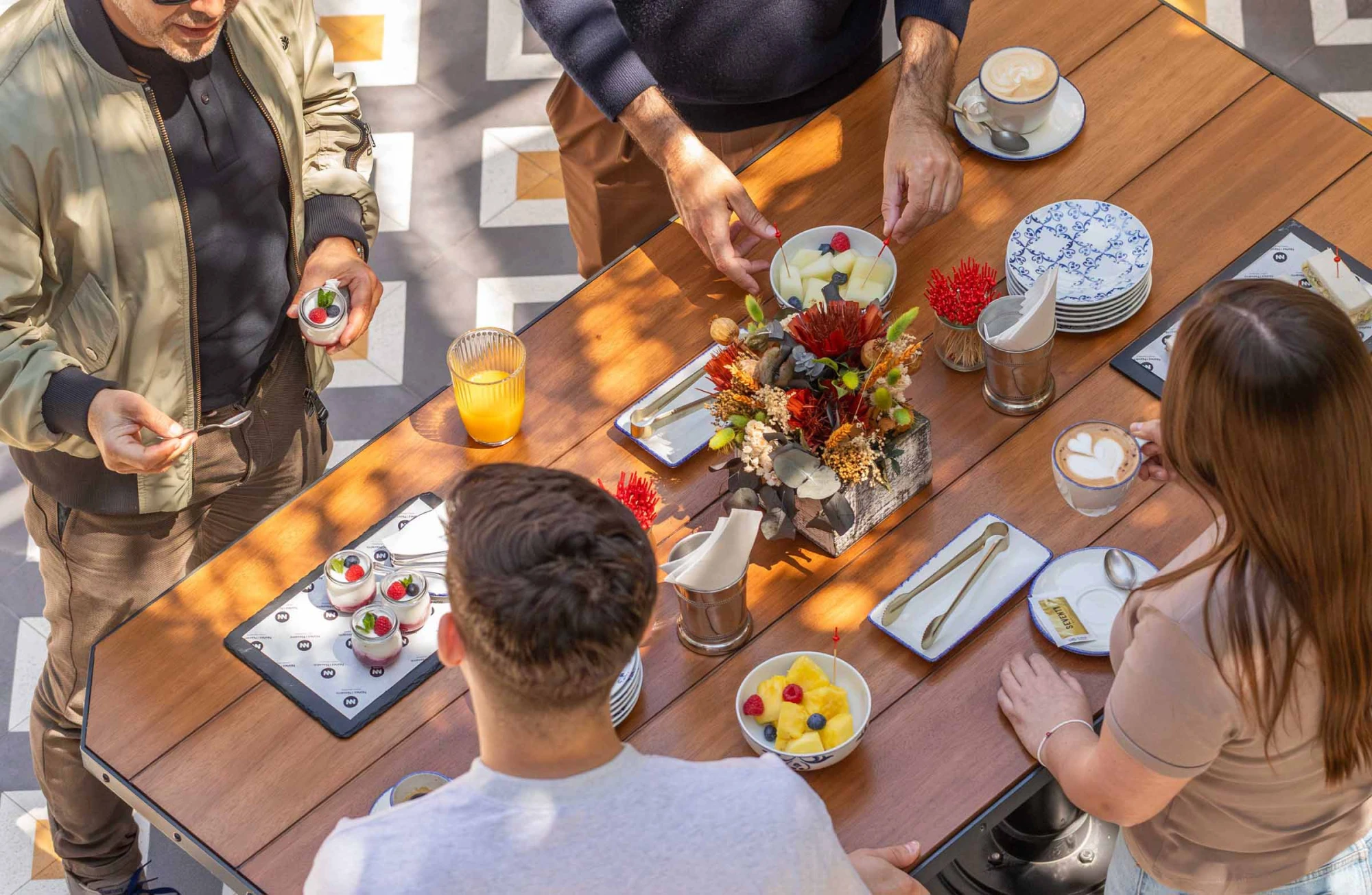 Coffe Breaks en The Patio | Seventy Barcelona