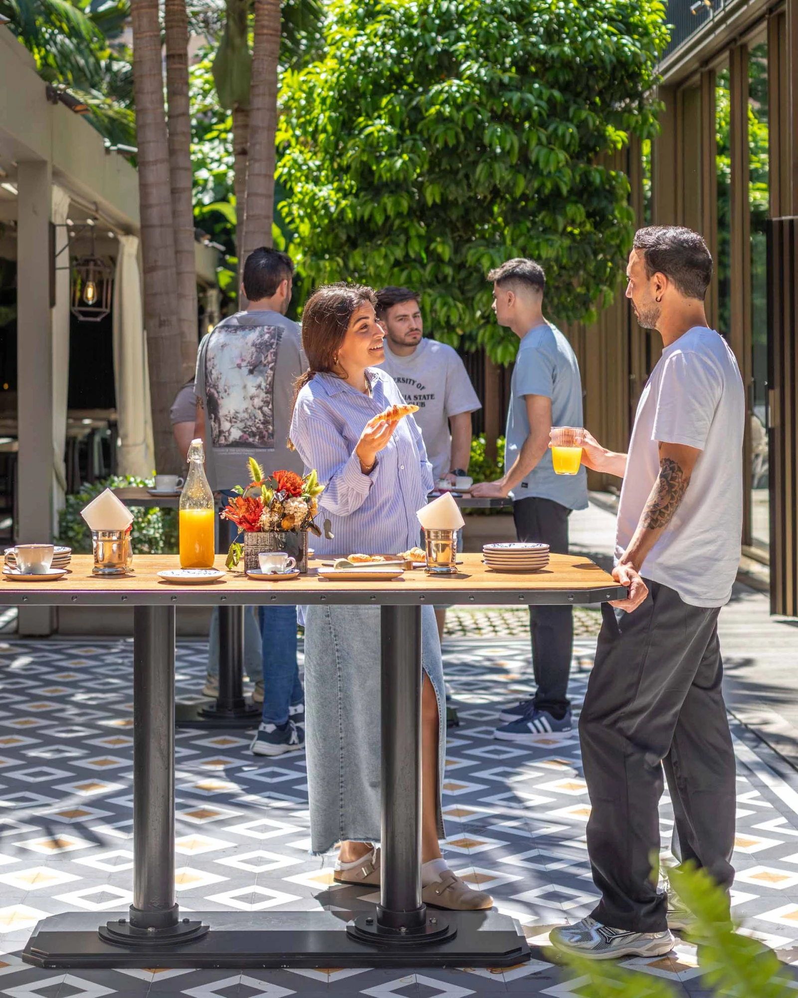 Coffe Breaks en The Patio | Seventy Barcelona