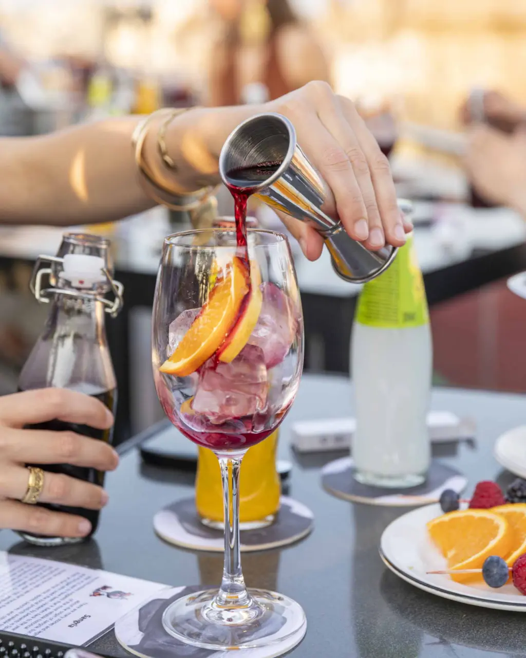 Masterclass de Cócteles en la terraza La Isabela