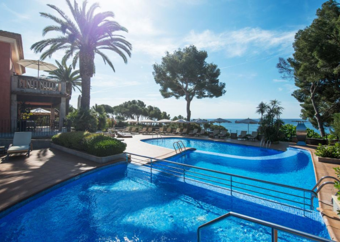 Piscina exterior-Web Oficial ® Hotel Cala del Pi - Adults Only