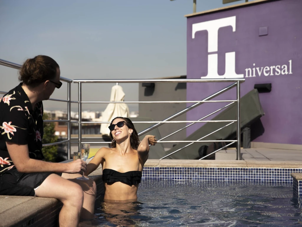 Rooftop Pool | Hotel BCN Universal Rooftop Pool | Hotel Barcelona Universal