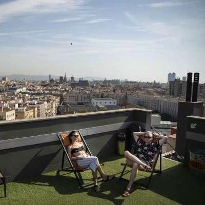 Solárium | Hotel BCN Universal Solárium | Hotel Barcelona Universal