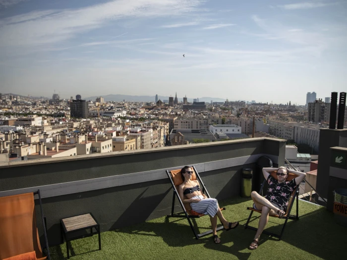 Solárium | Hotel BCN Universal Solárium | Hotel Barcelona Universal