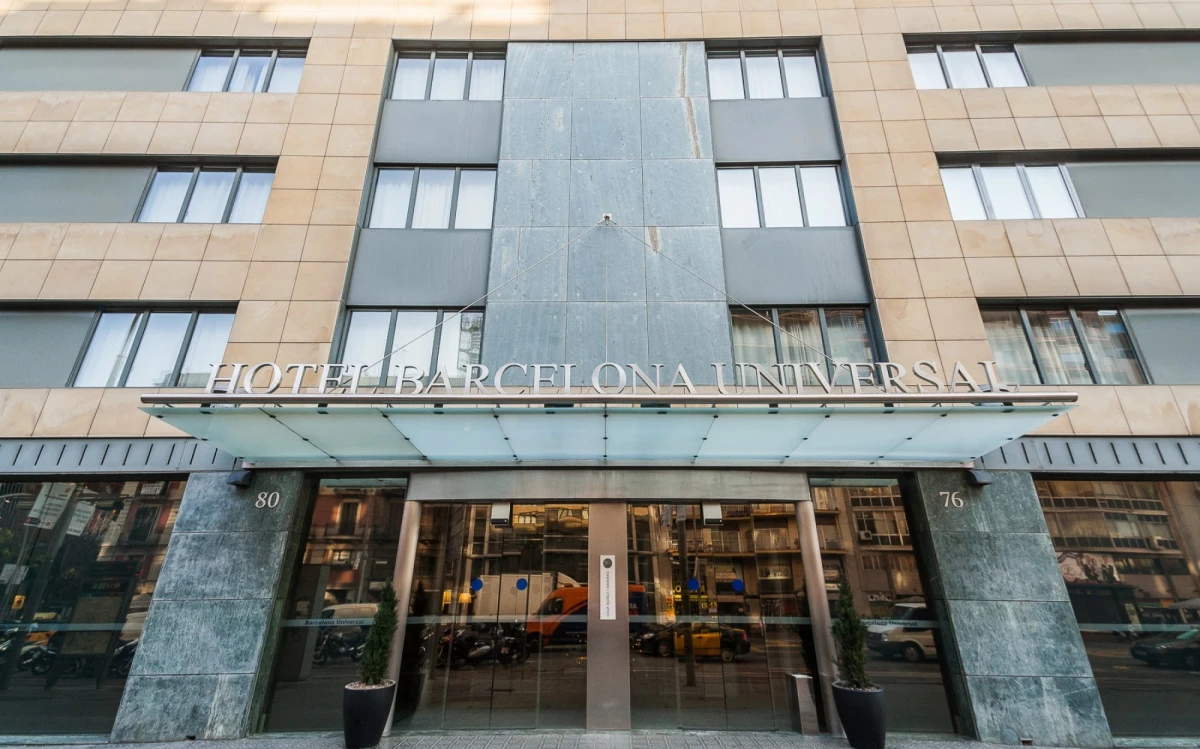 Fachada | Hotel BCN Universal Fachada | Hotel Barcelona Universal
