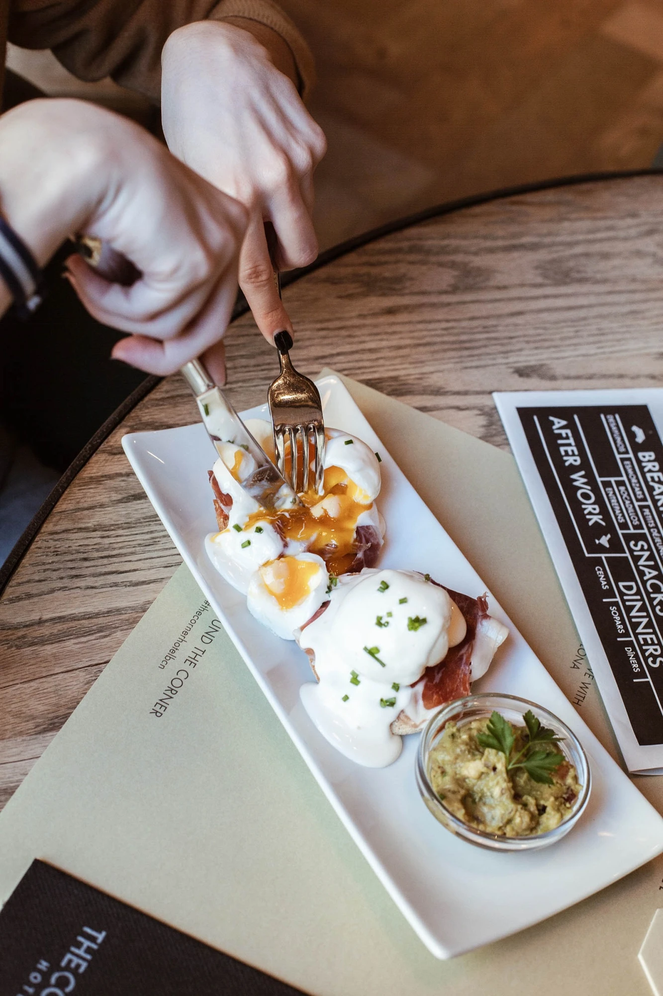 Brunch at The Corner Hotel Barcelona