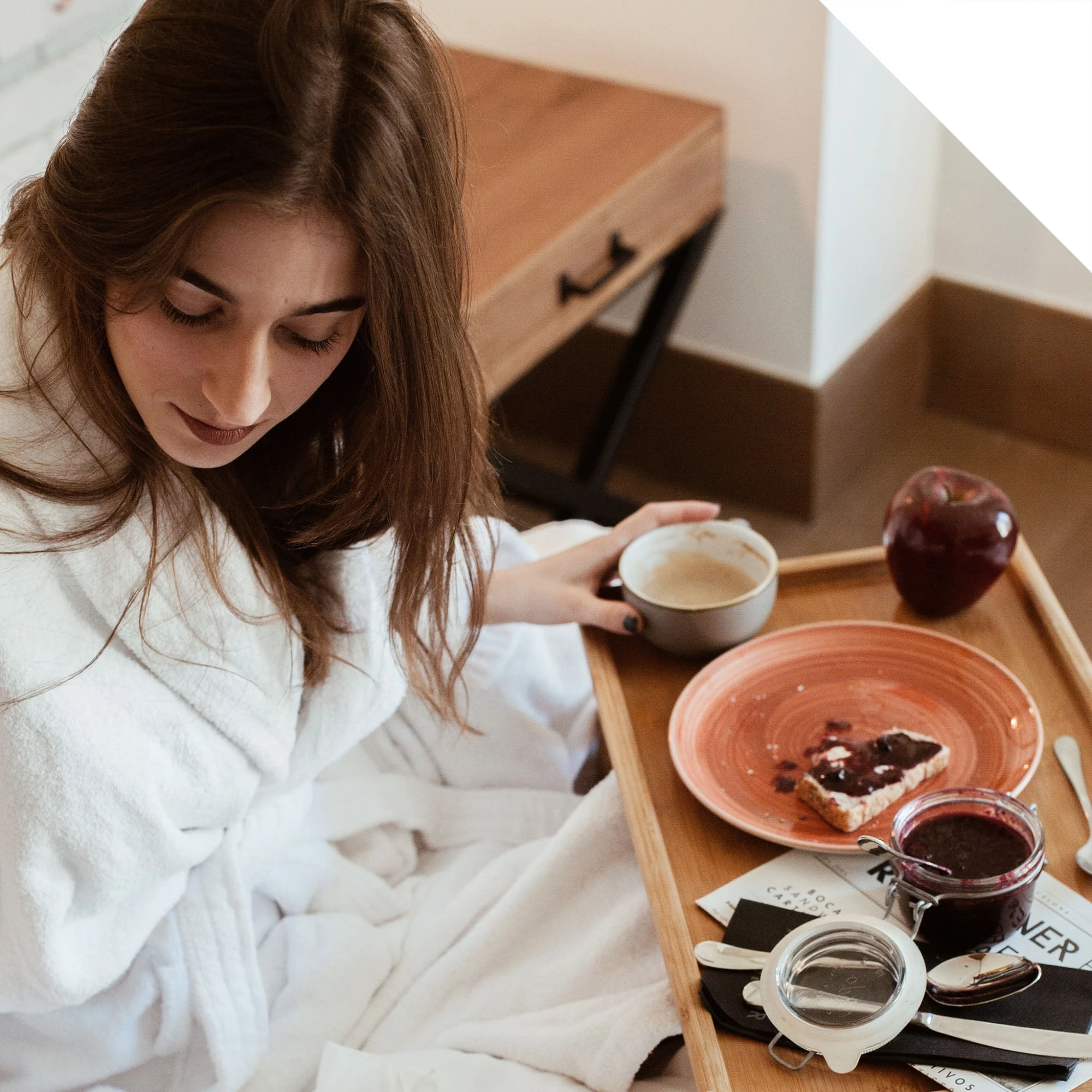 Desayuno - Habitación | The Corner Hotel