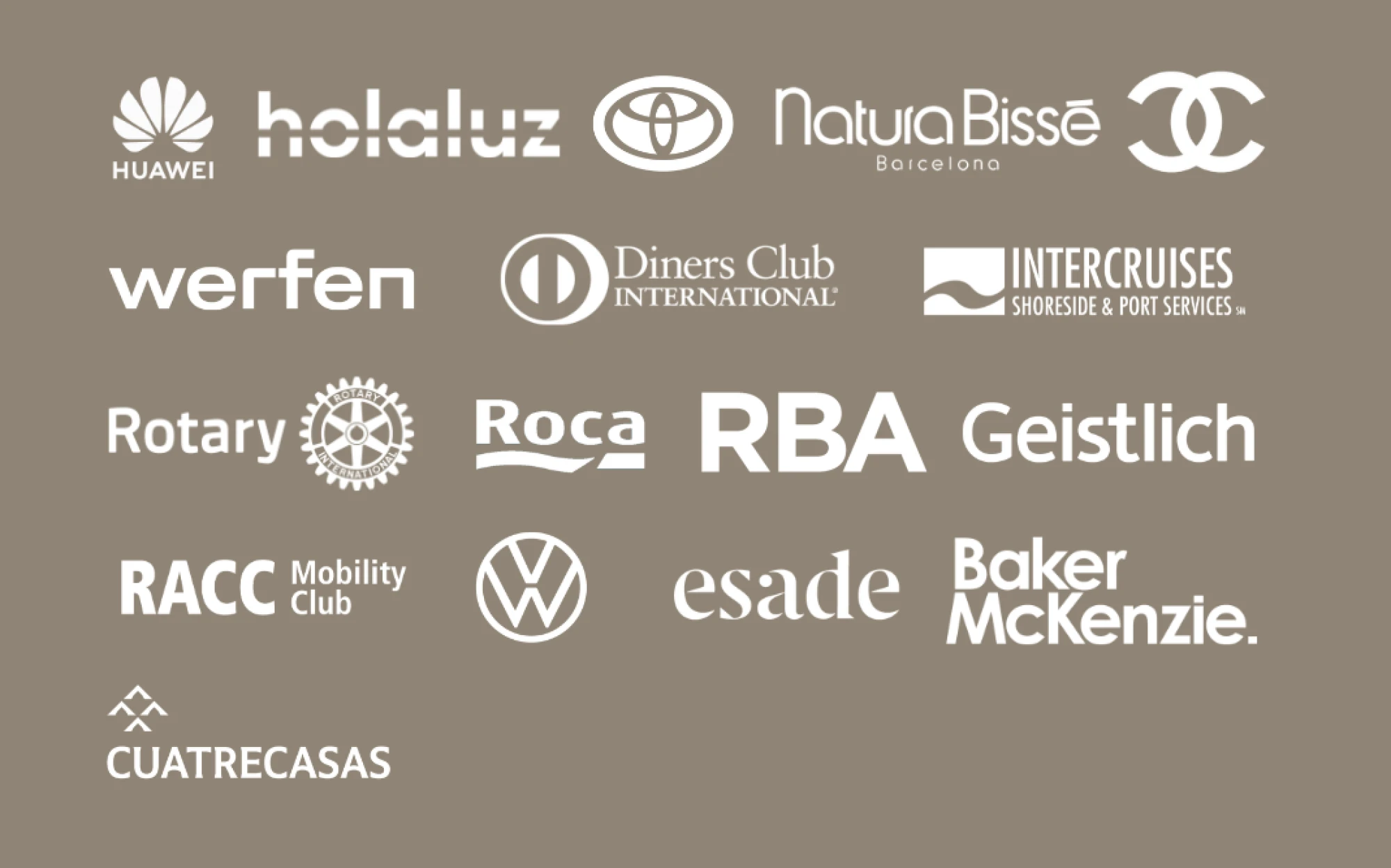 Una colección de logotipos en diferentes estilos y colores, diseñada para representar diversas marcas o servicios.