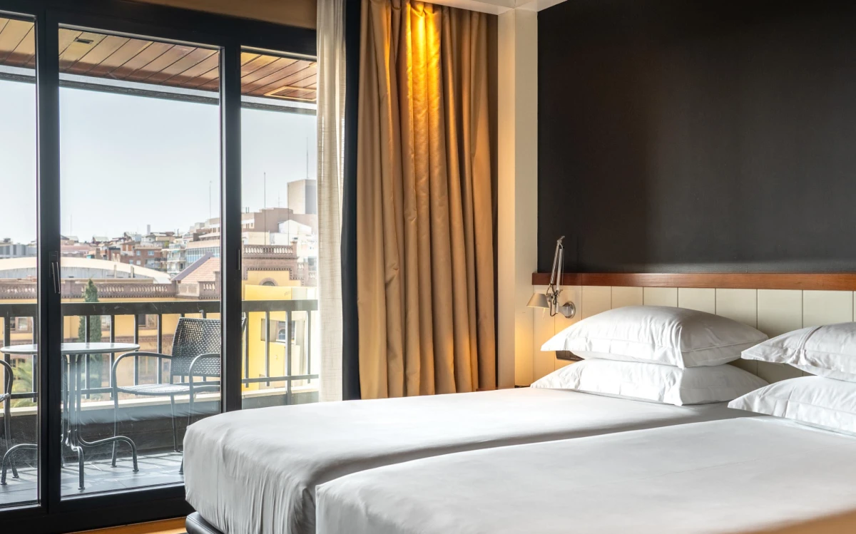 Doble con balcón (601) | U232 Hotel Barcelona Doble con balcón (601) | U232 Hotel Barcelona