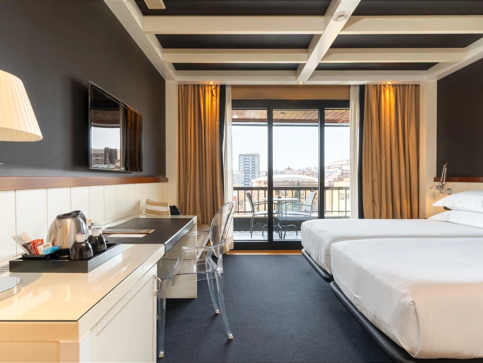 Doble con balcón | U232 Hotel Barcelona