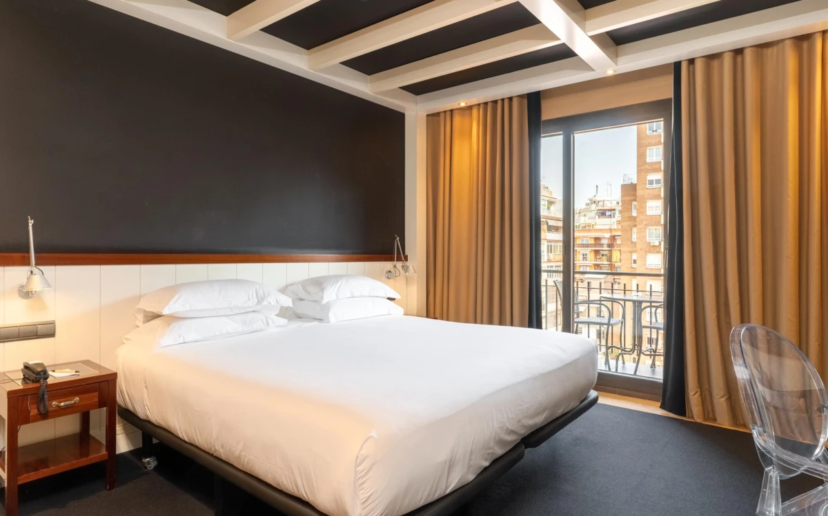 Doble con balcón (604) | U232 Hotel Barcelona Doble con balcón (604) | U232 Hotel Barcelona