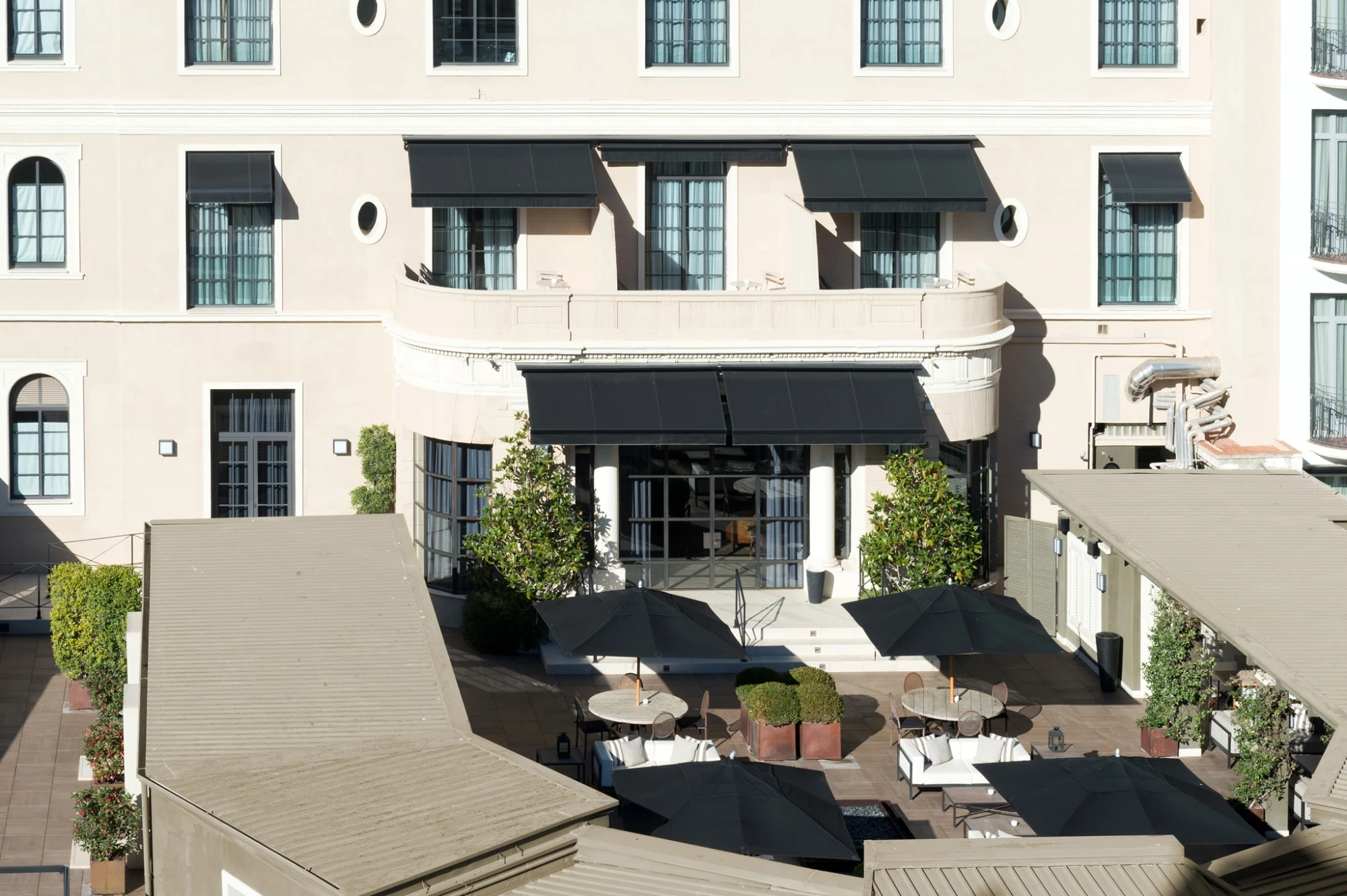 Terraza & Jardín | Hotel Granvia - Barcelona