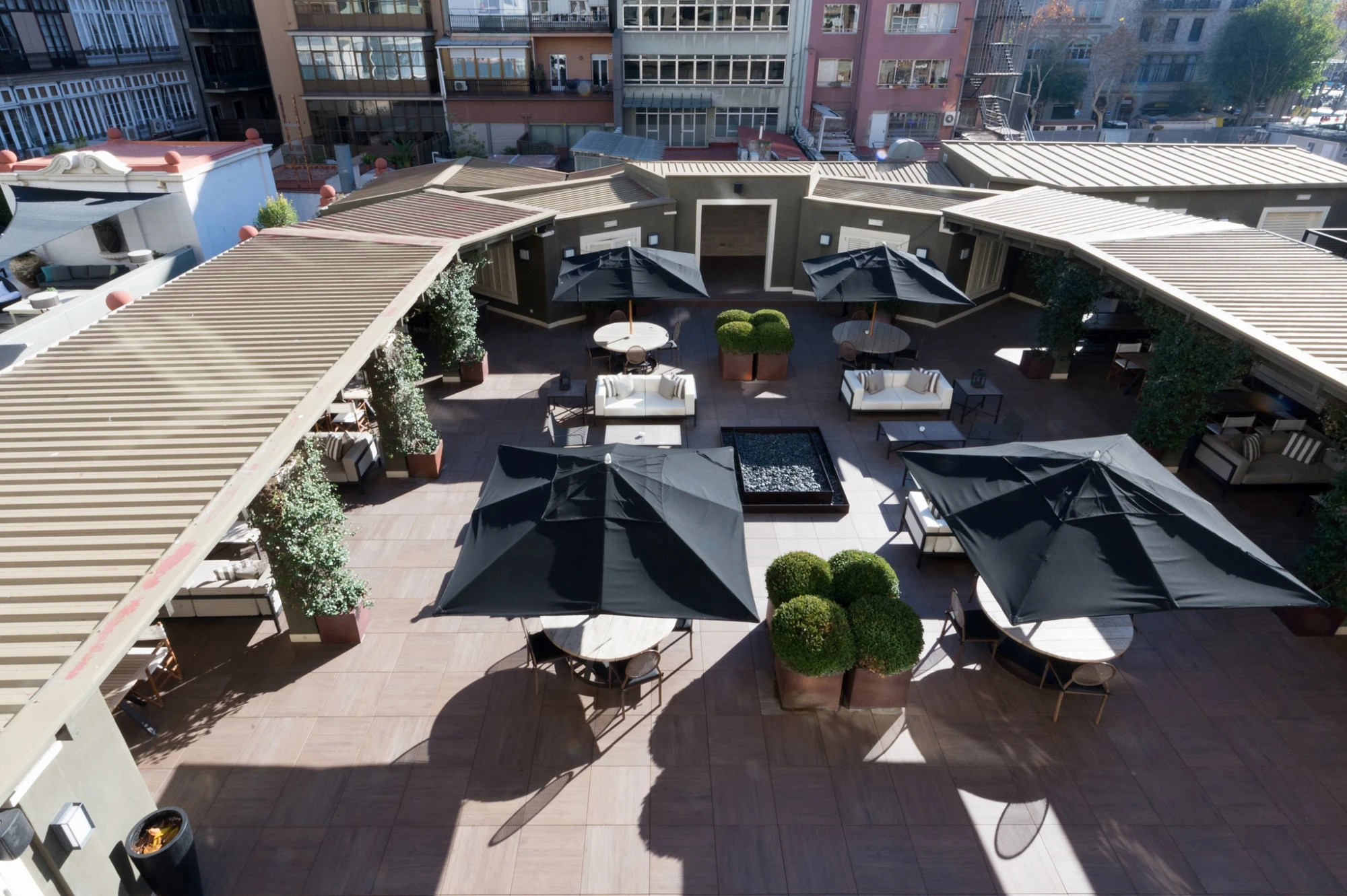 Terraza | Hotel Granvia - Barcelona