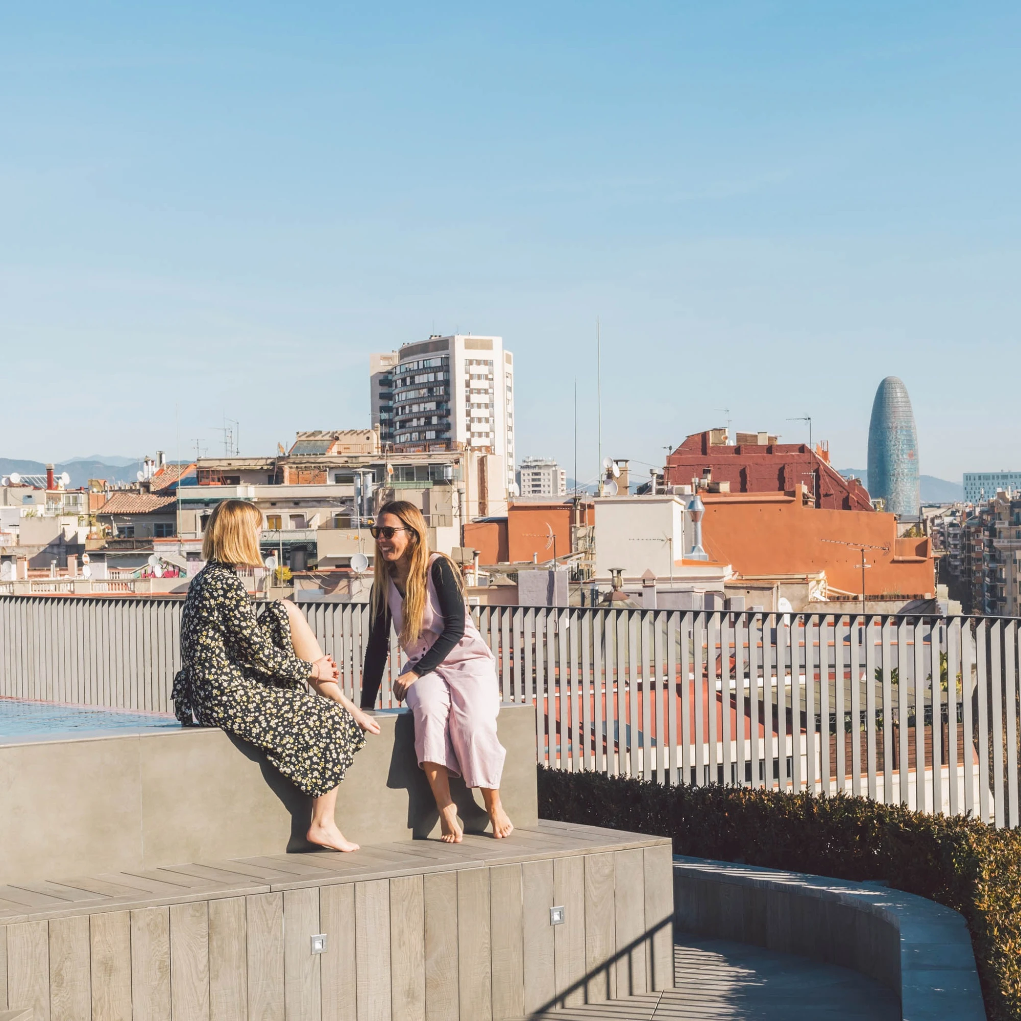 Terraza | Midtown Apartments Barcelona