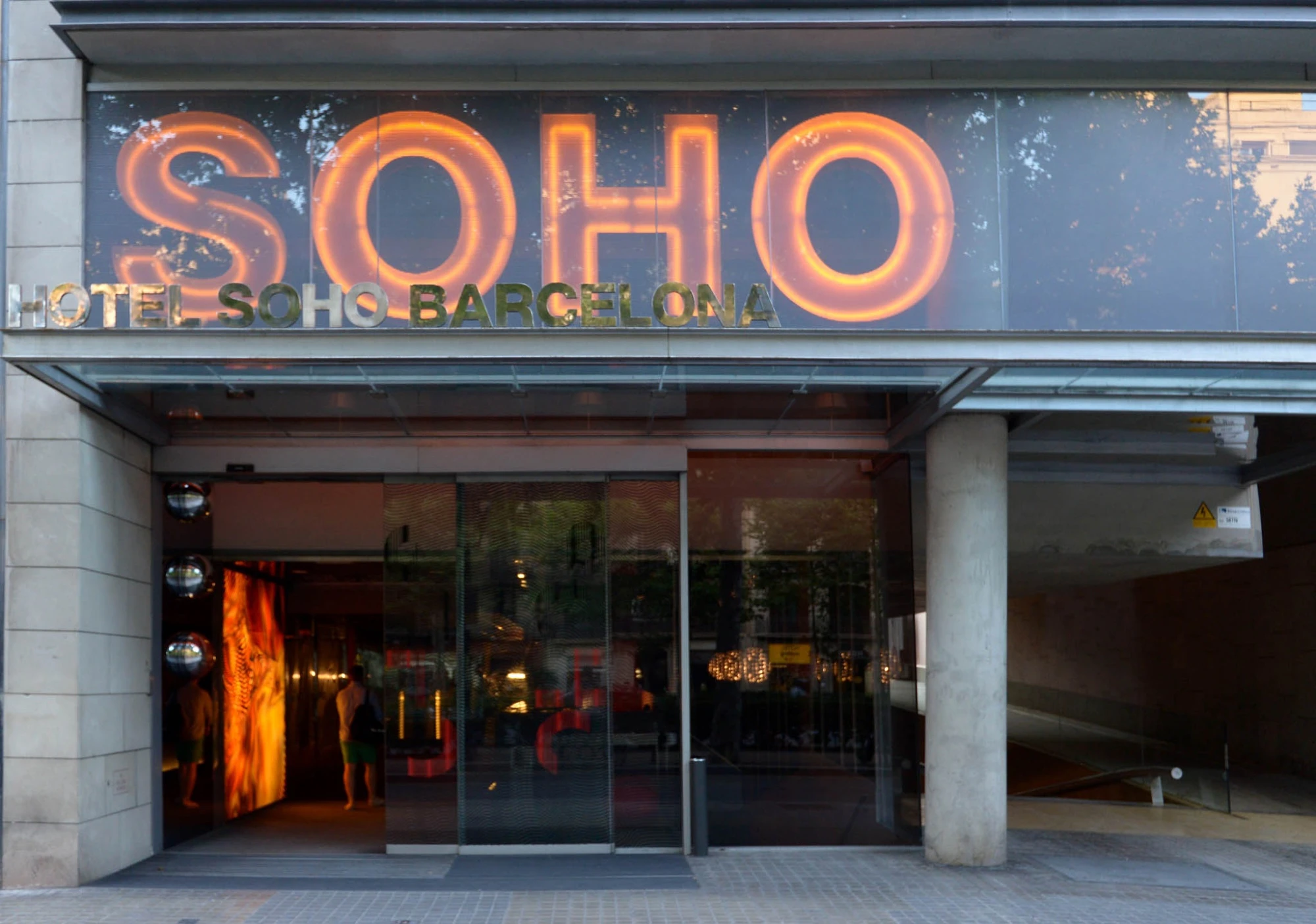 Entrada | Hotel SOHO Barcelona
