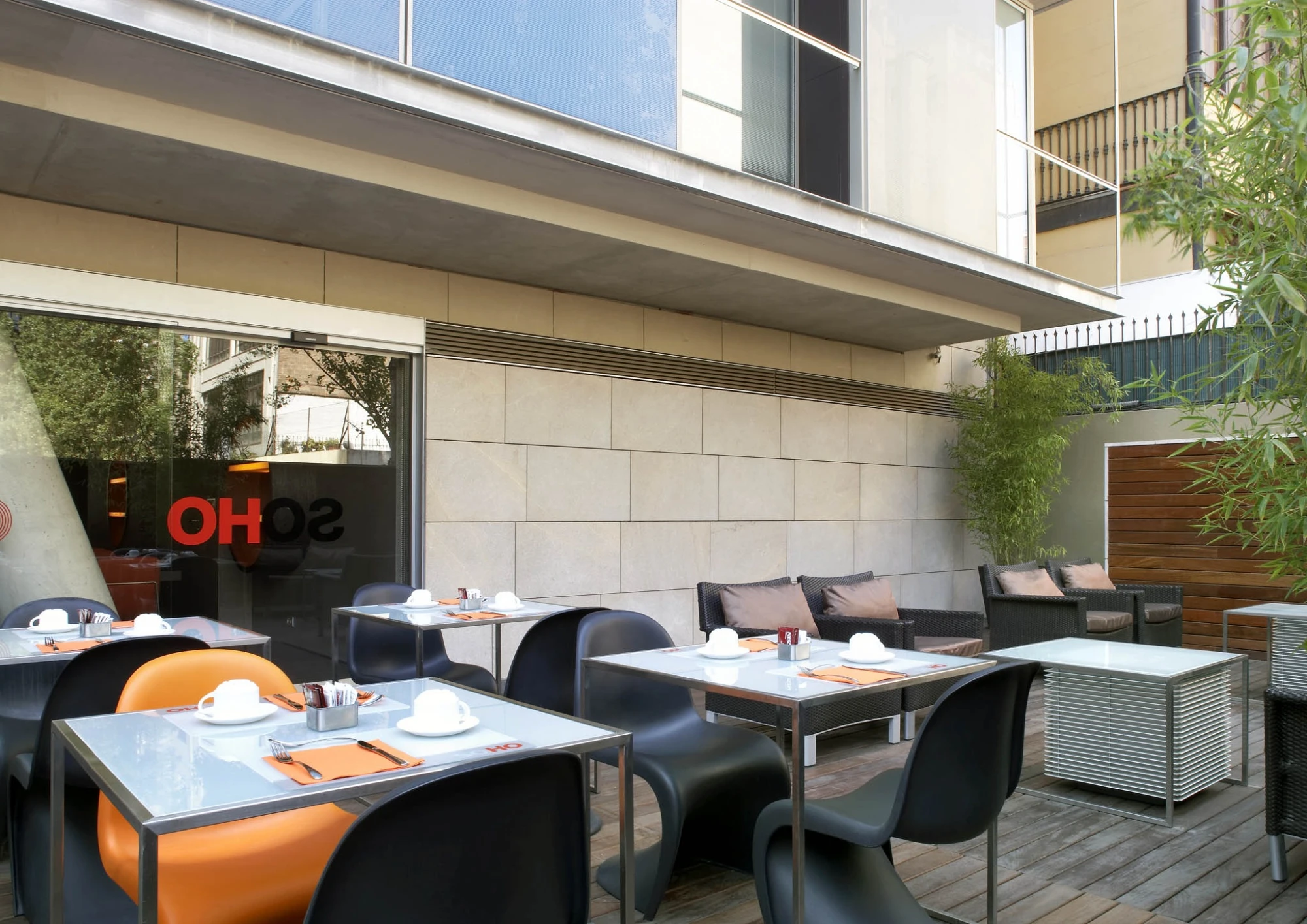 Terraza Desayunos | Hotel SOHO Barcelona