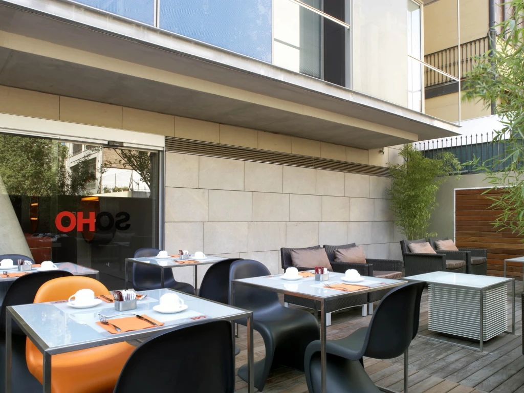 Terraza Desayunos | Hotel SOHO Barcelona Terraza Desayunos | Hotel SOHO Barcelona