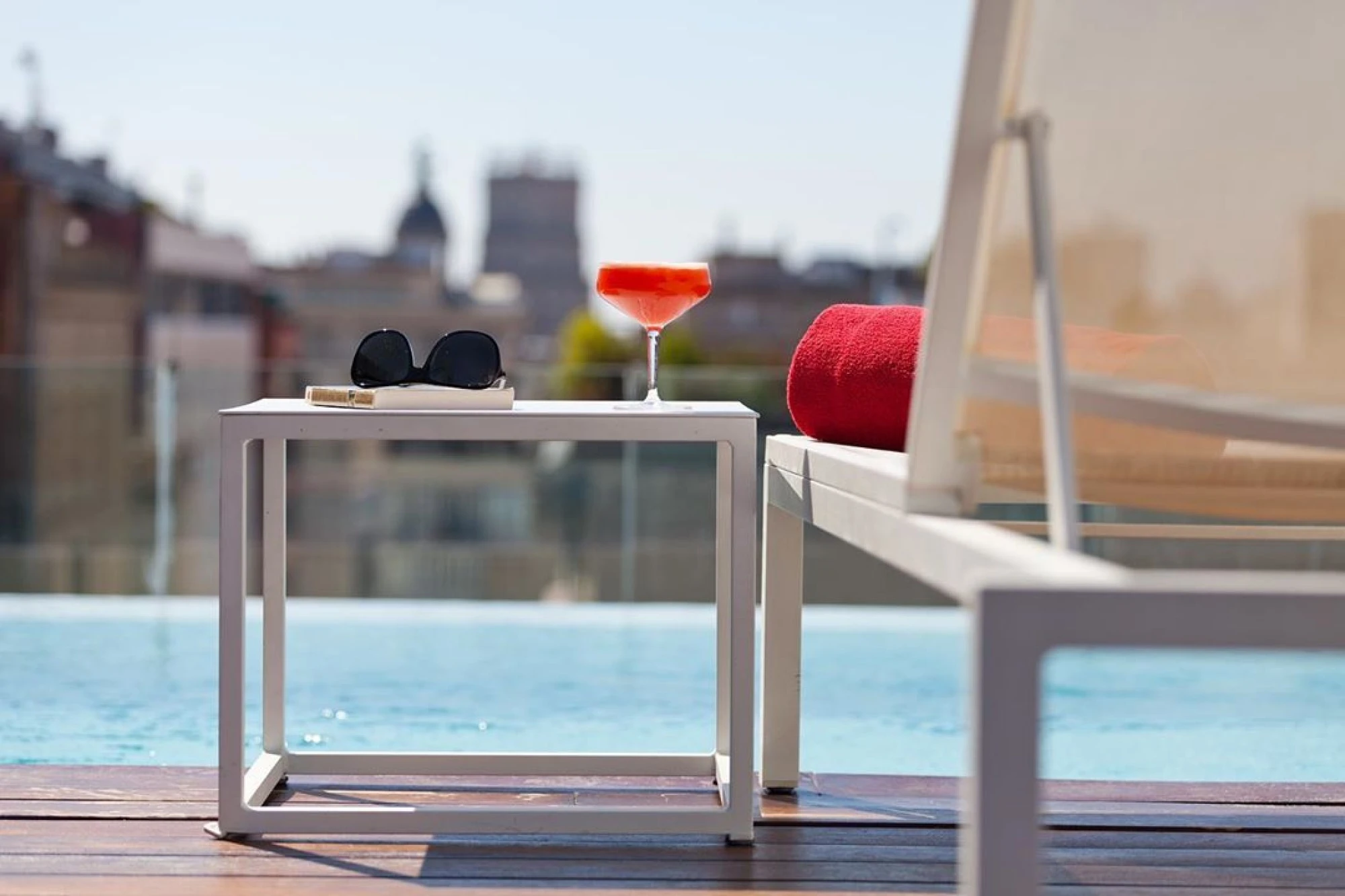 Terraza Piscina Copa