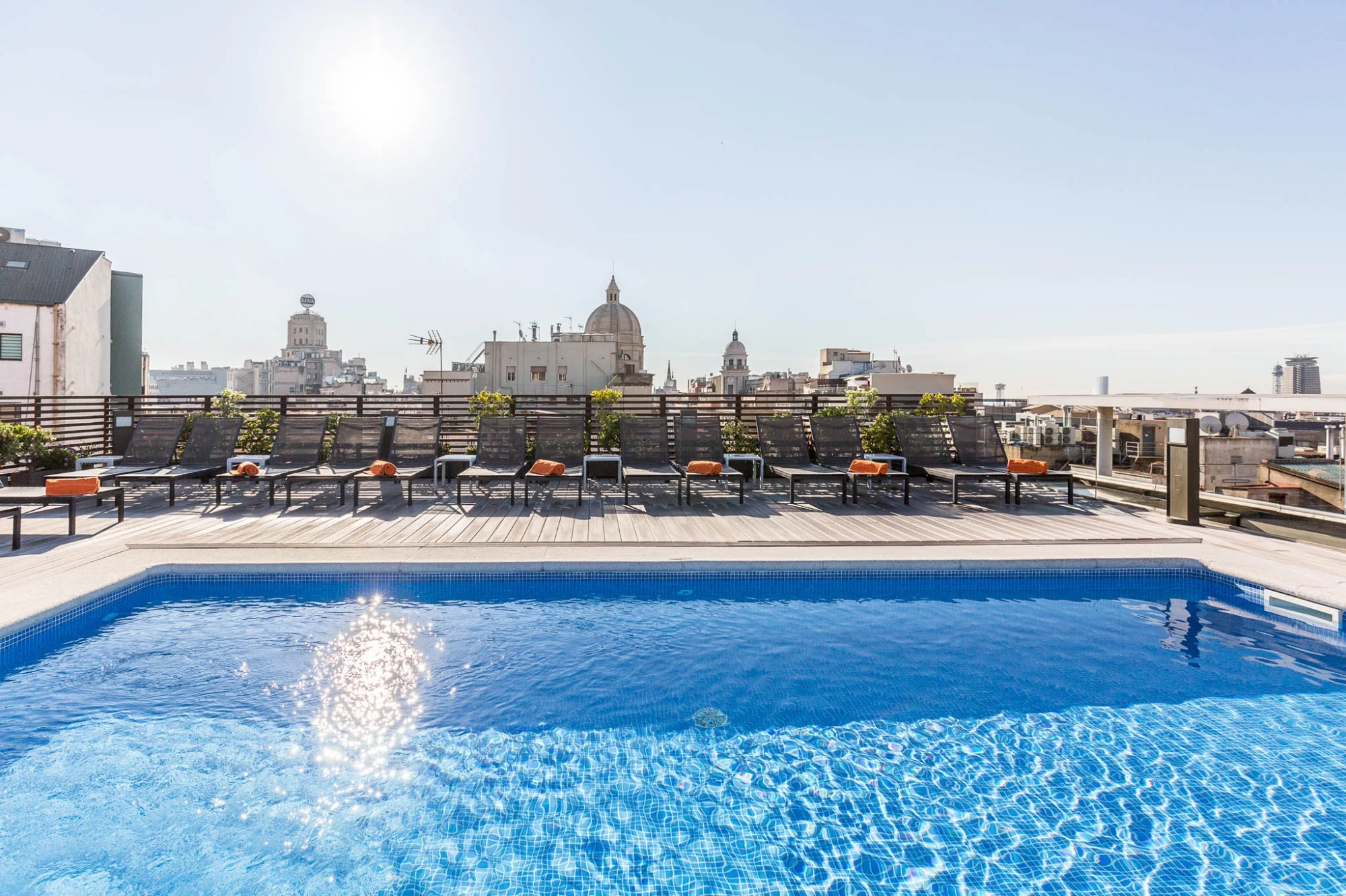 Piscina Rooftop | Hotel Jazz Barcelona