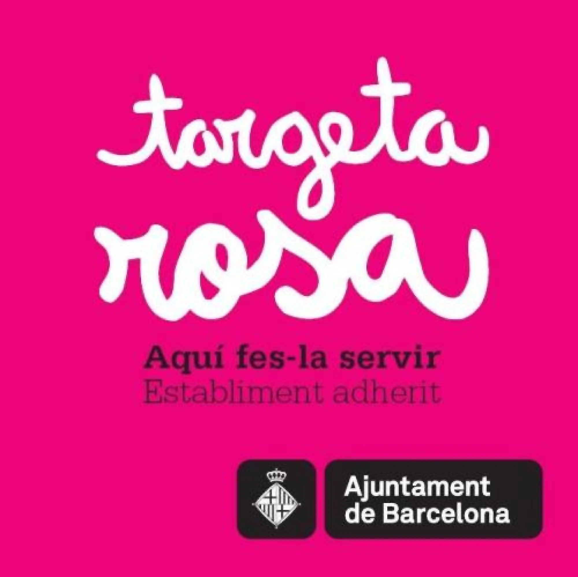Targeta rosa Ajuntament de Barcelona