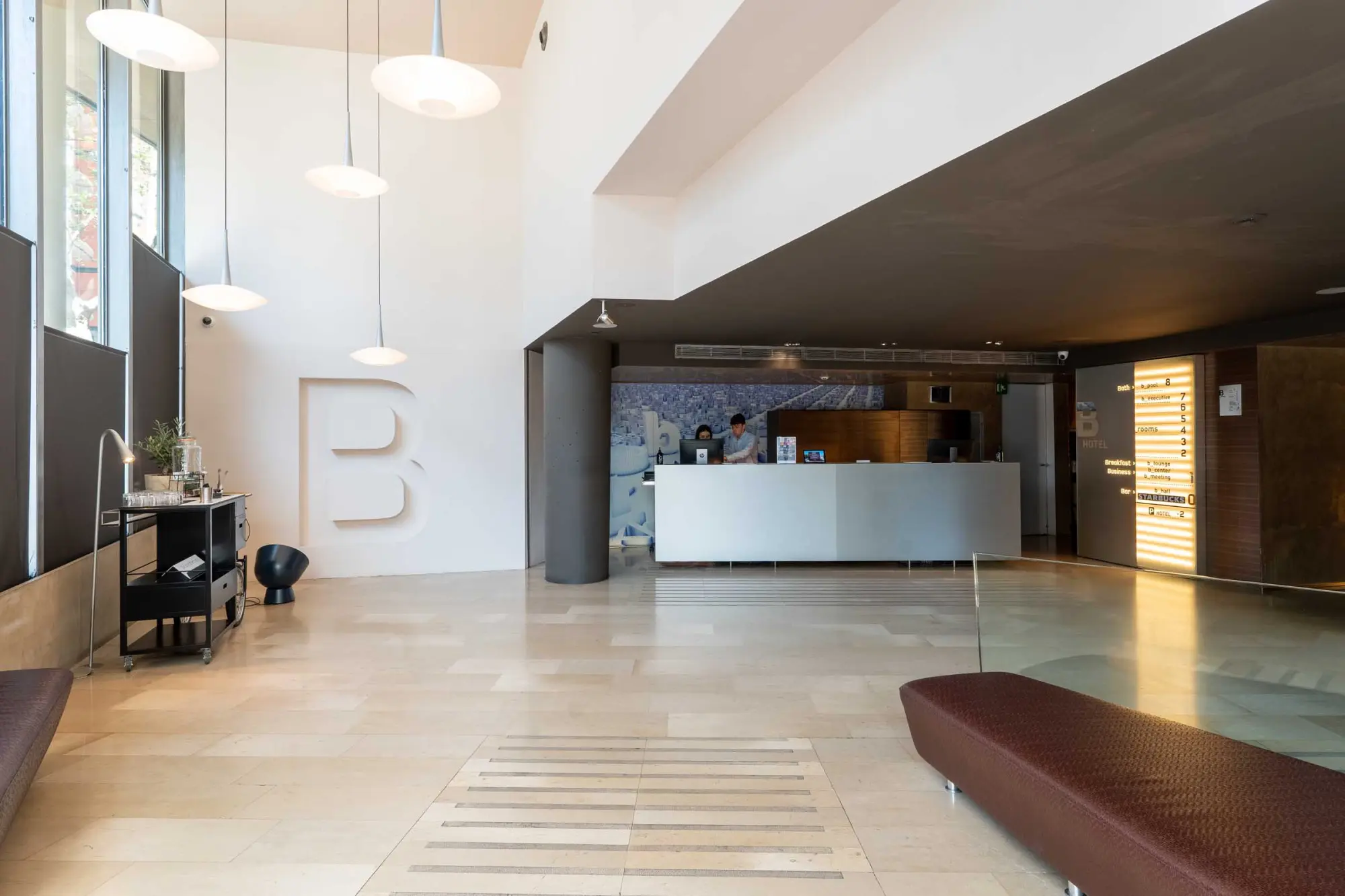 Hall & Recepción | B-Hotel Barcelona