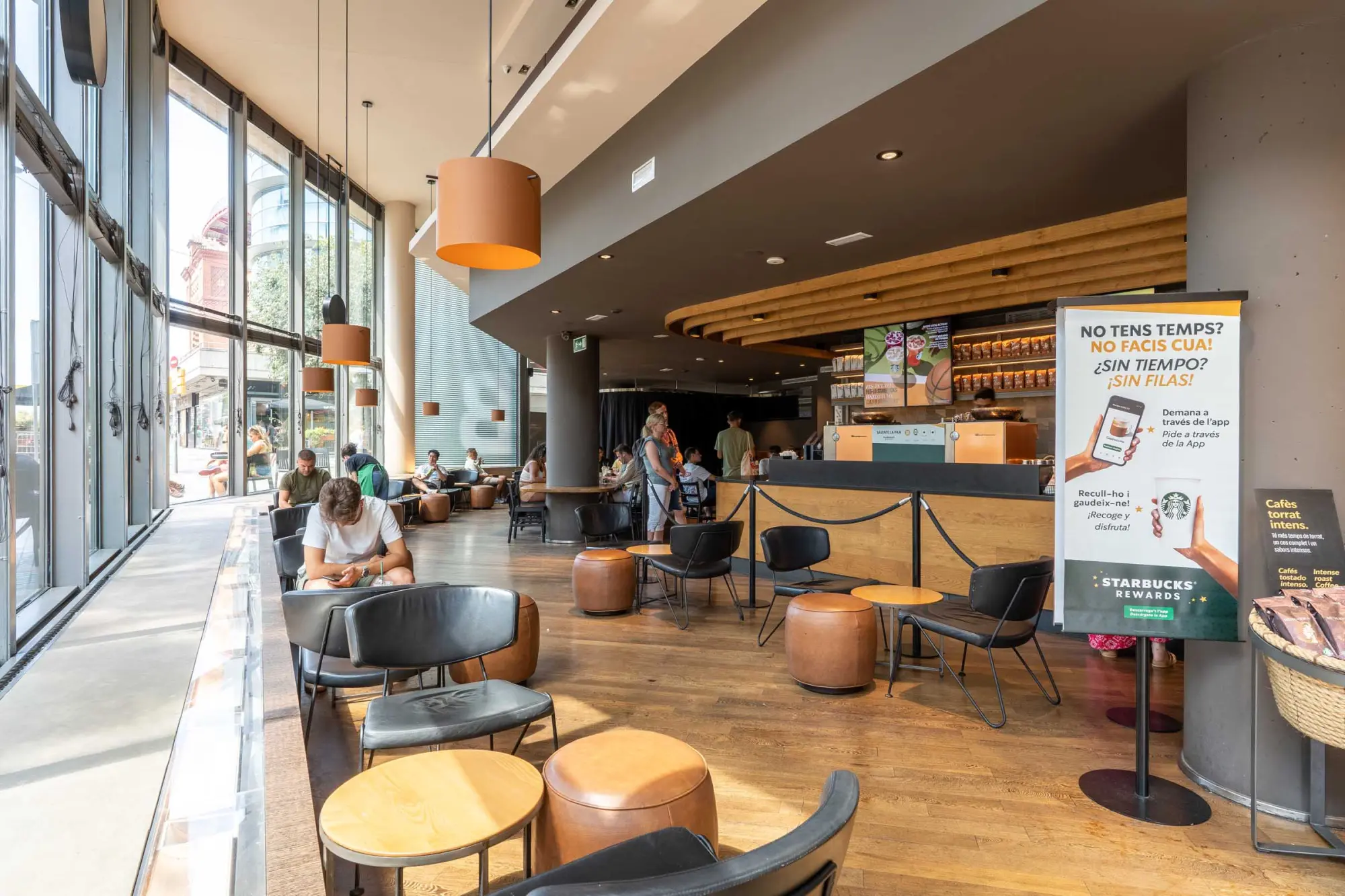Starbucks en el B-Hotel Barcelona