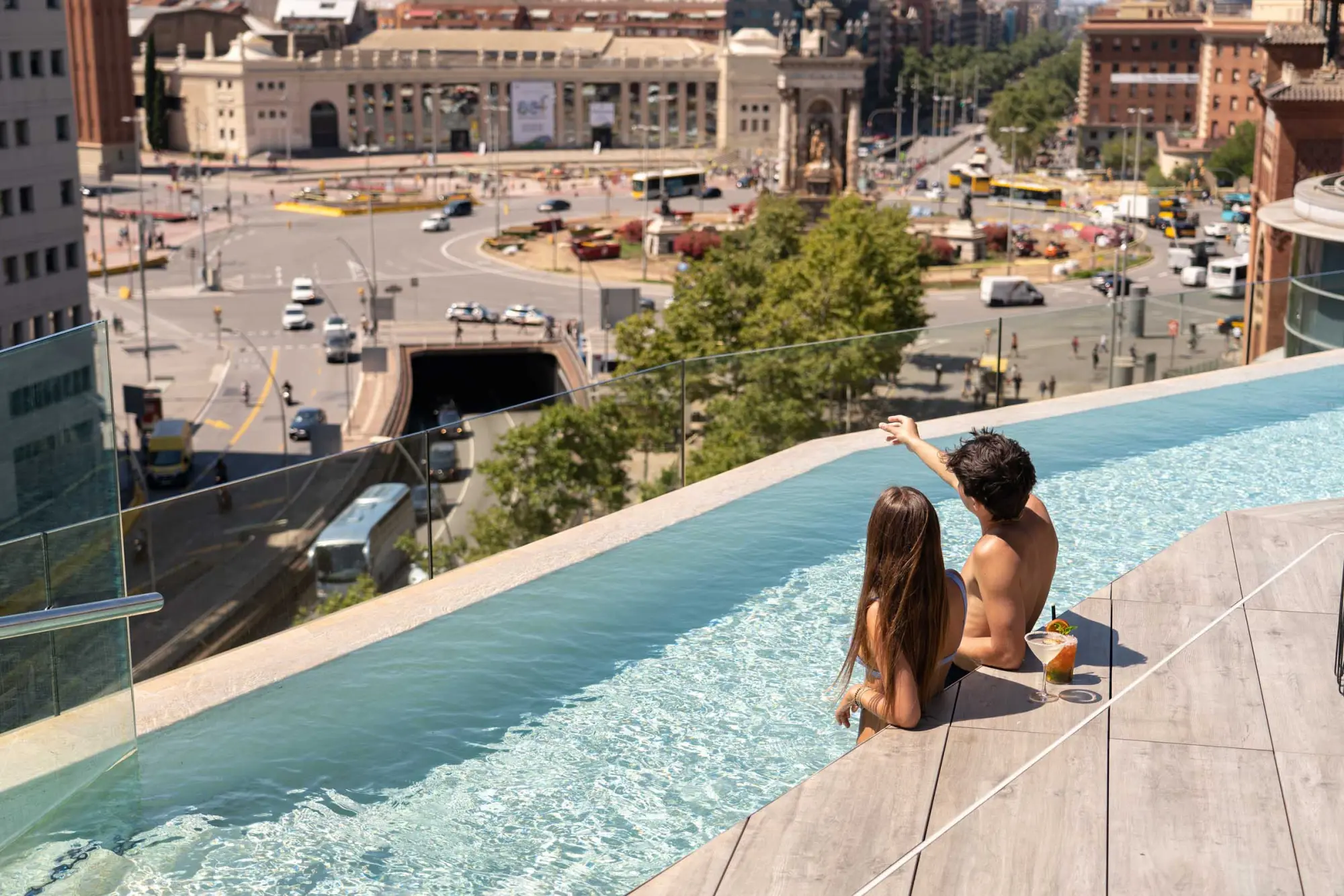 B_Pool - Piscina exterior | B-Hotel Barcelona