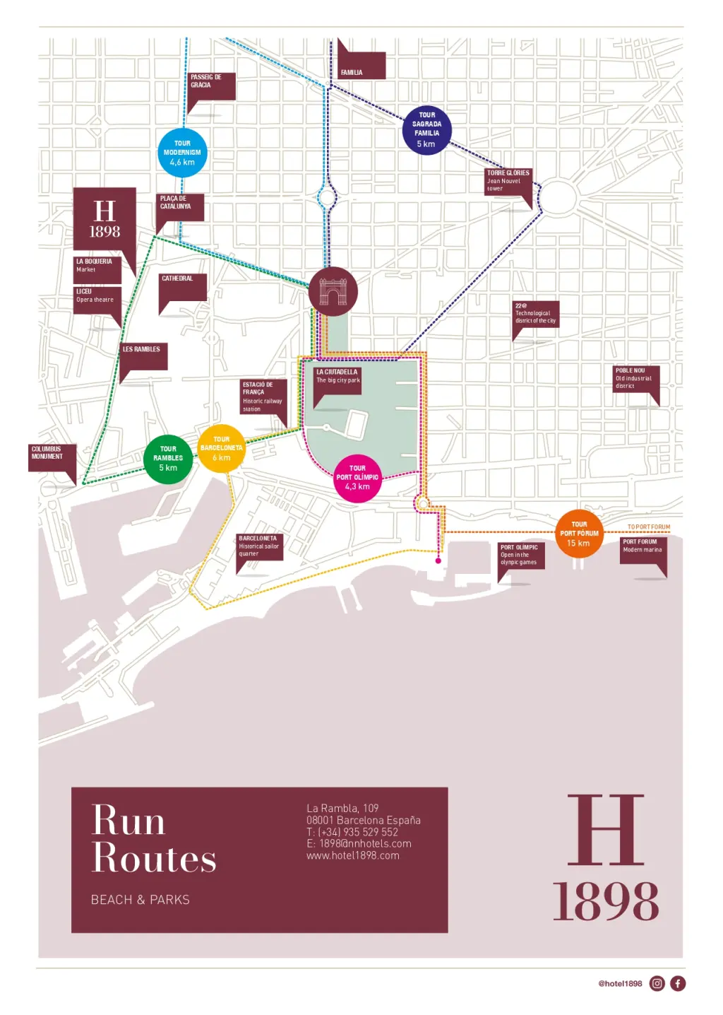H1898 & RUN en Barcelona