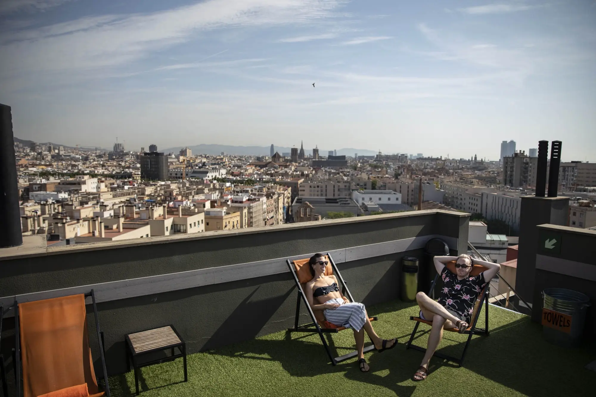 Solárium | Hotel Barcelona Universal