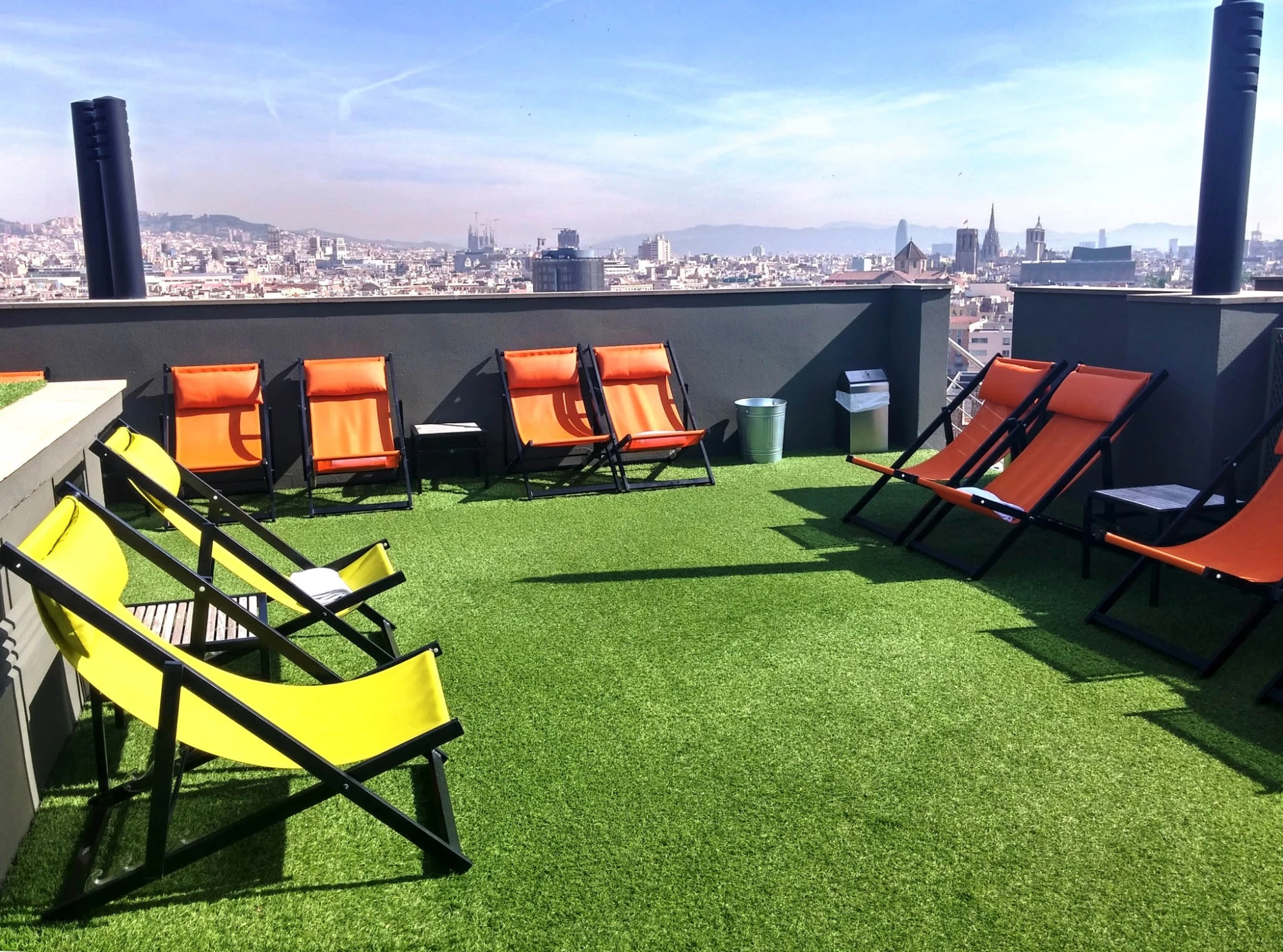 Solárium | Hotel Barcelona Universal