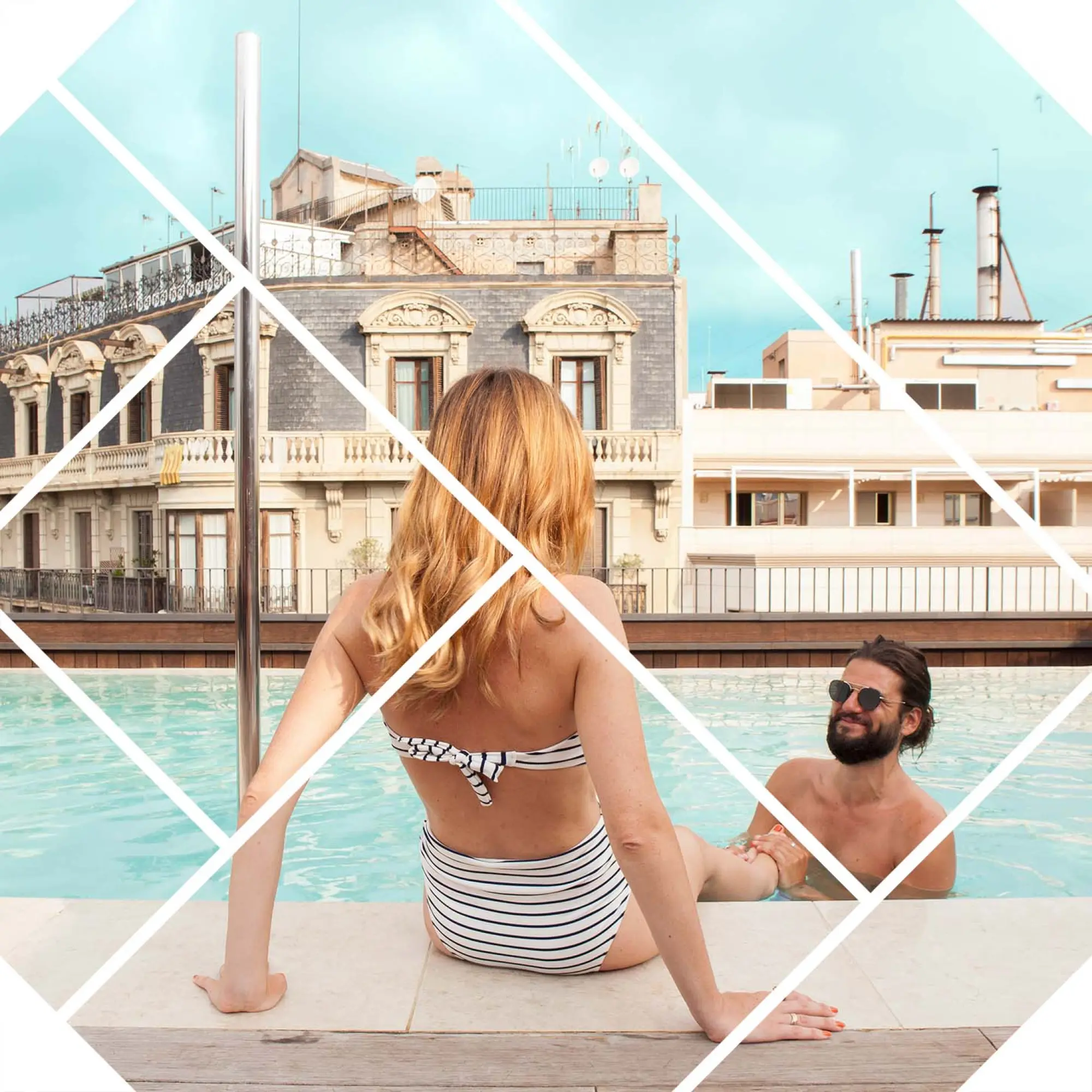 Corner Rooftop Pool - The Corner Hotel