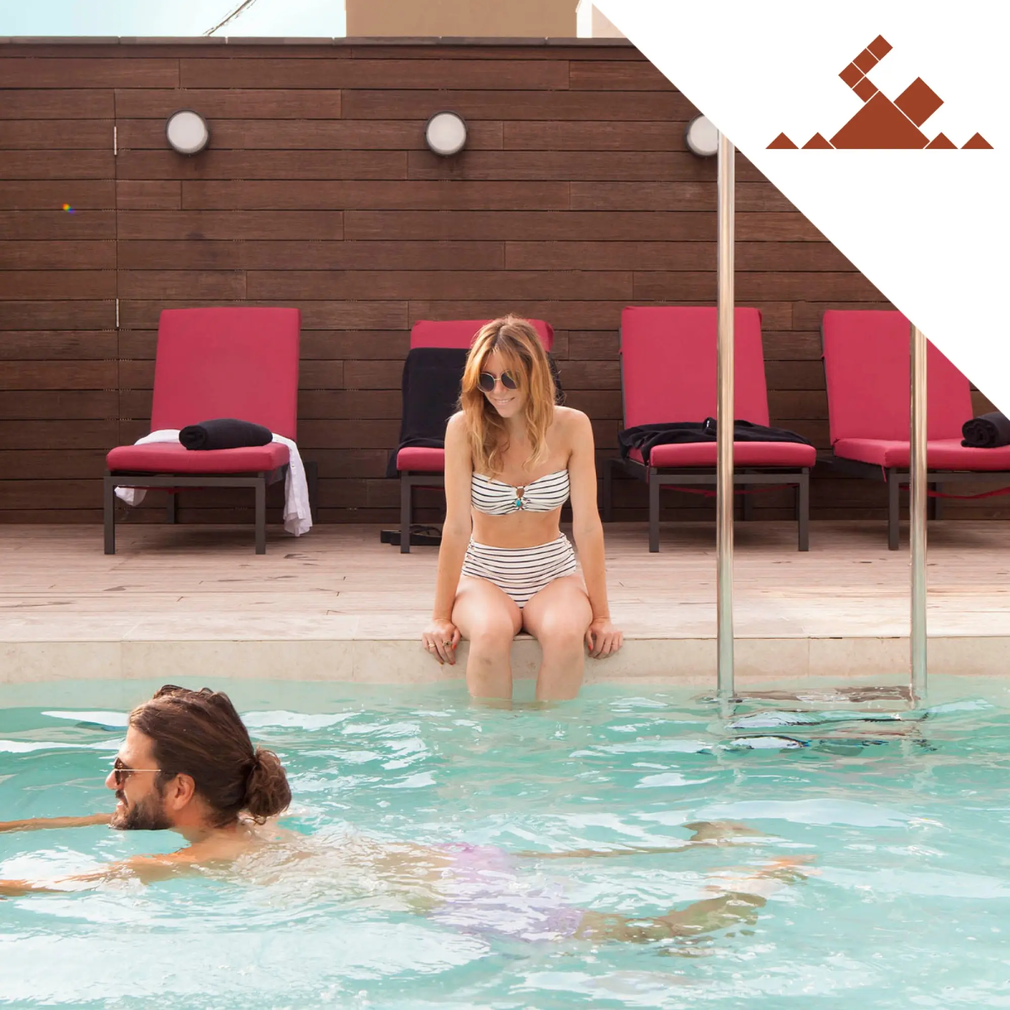 Rooftop Pool | The Corner Hotel Barcelona