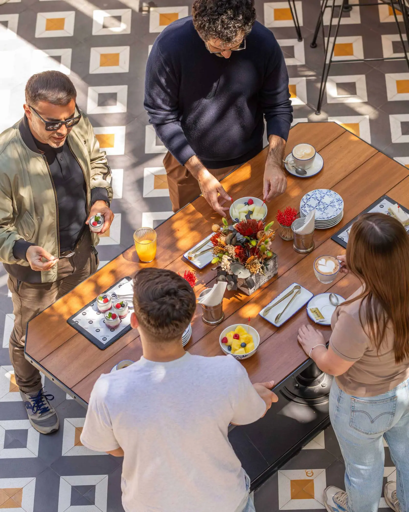 Coffe Breaks en The Patio | Seventy Barcelona
