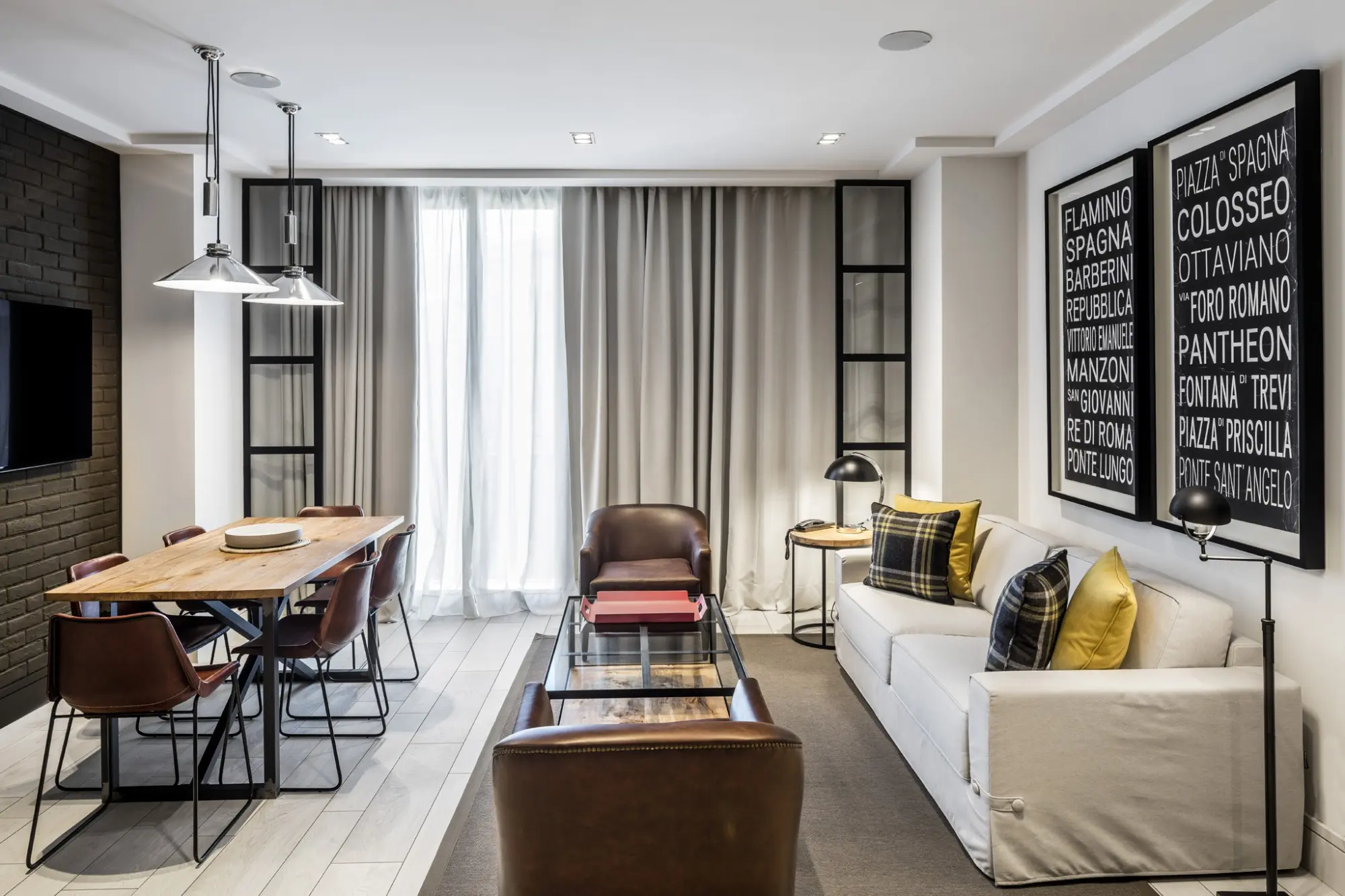 Living room | Midtown Apartments Barcelona