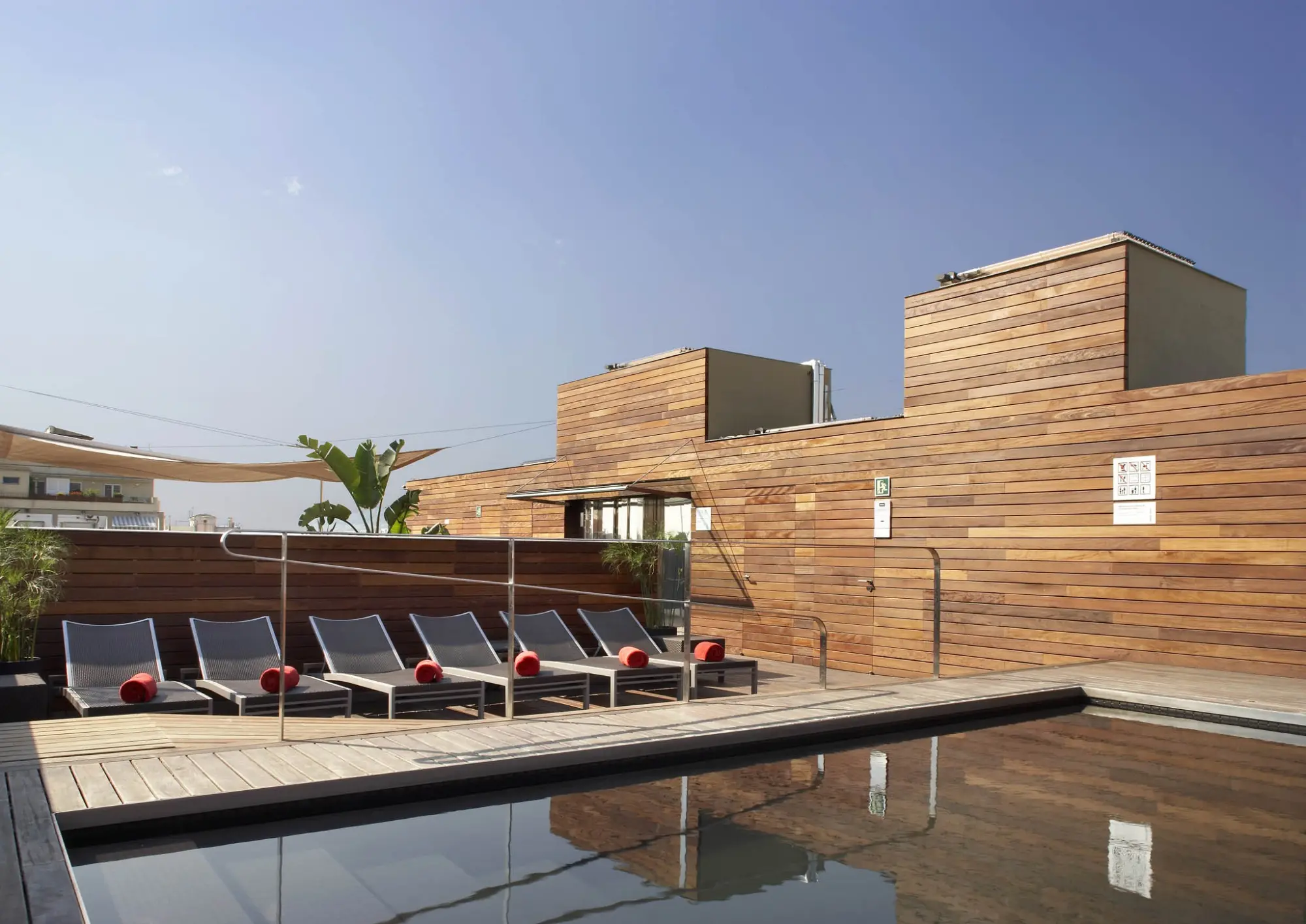 Piscina en la azotea | Hotel SOHO Barcelona