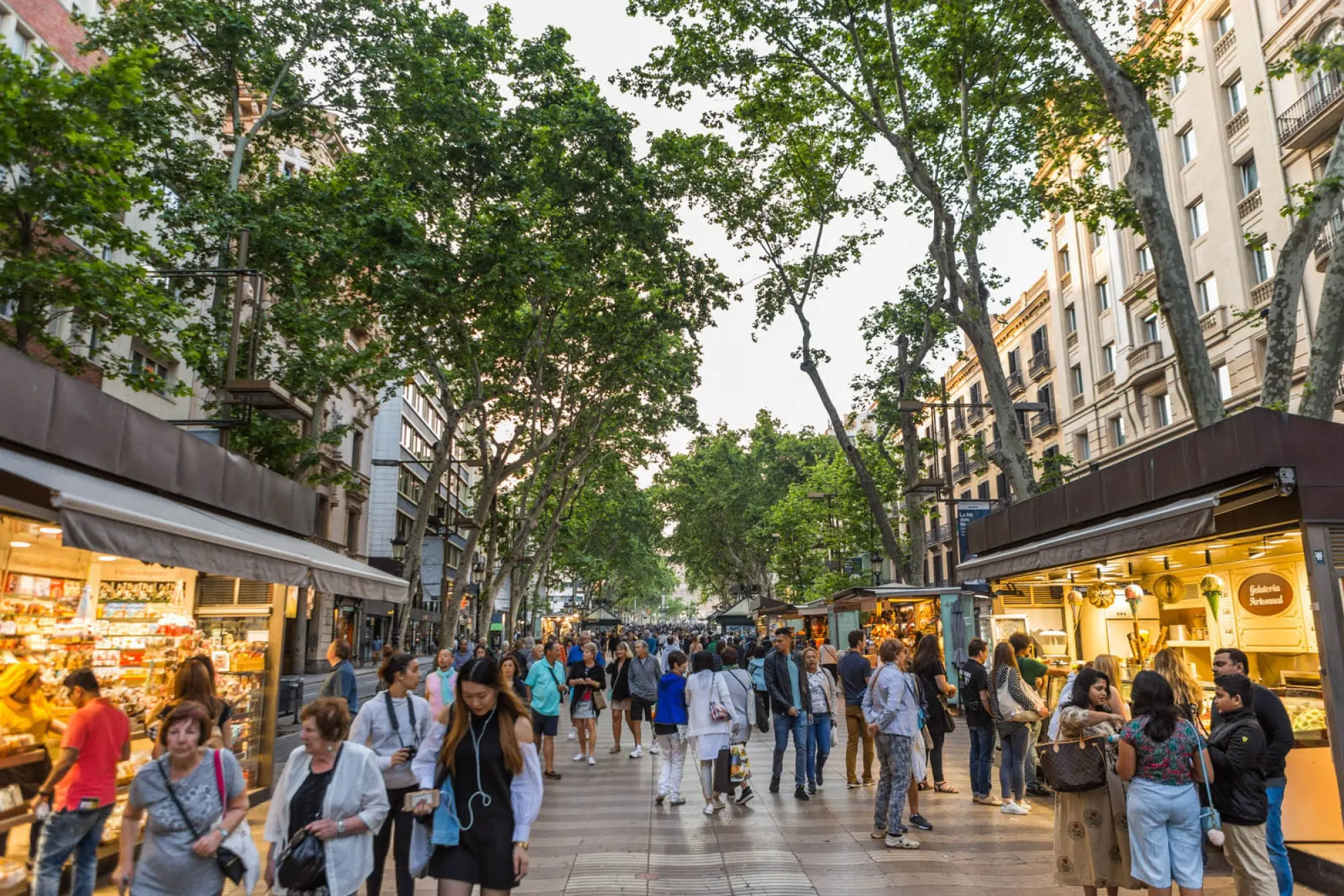 Les Rambles de Barcelona